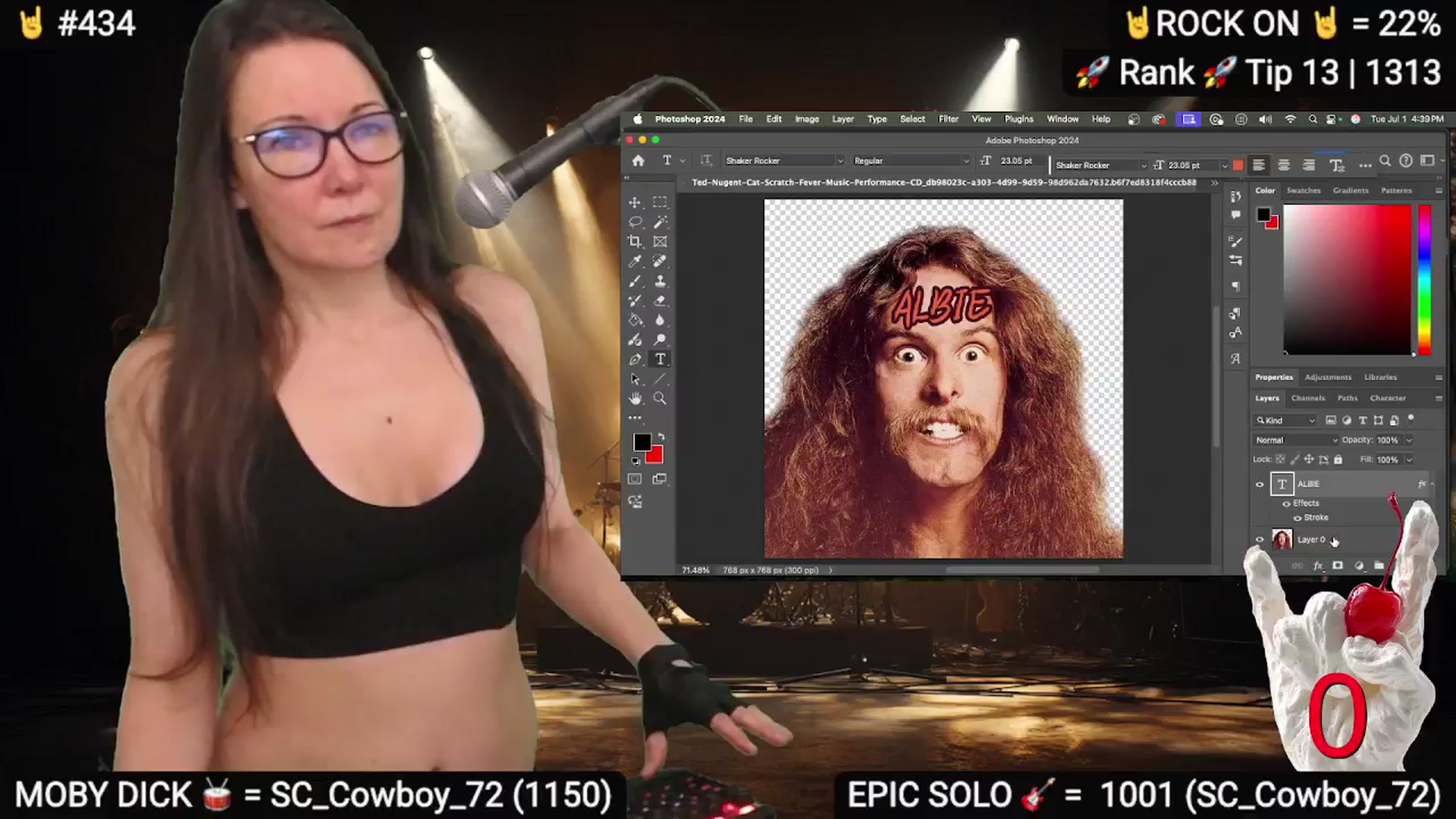 Gallery image thumbnail from DesZeppelin's myfreecams stream on, 07/02/2025, 01:21 image 13 of 20