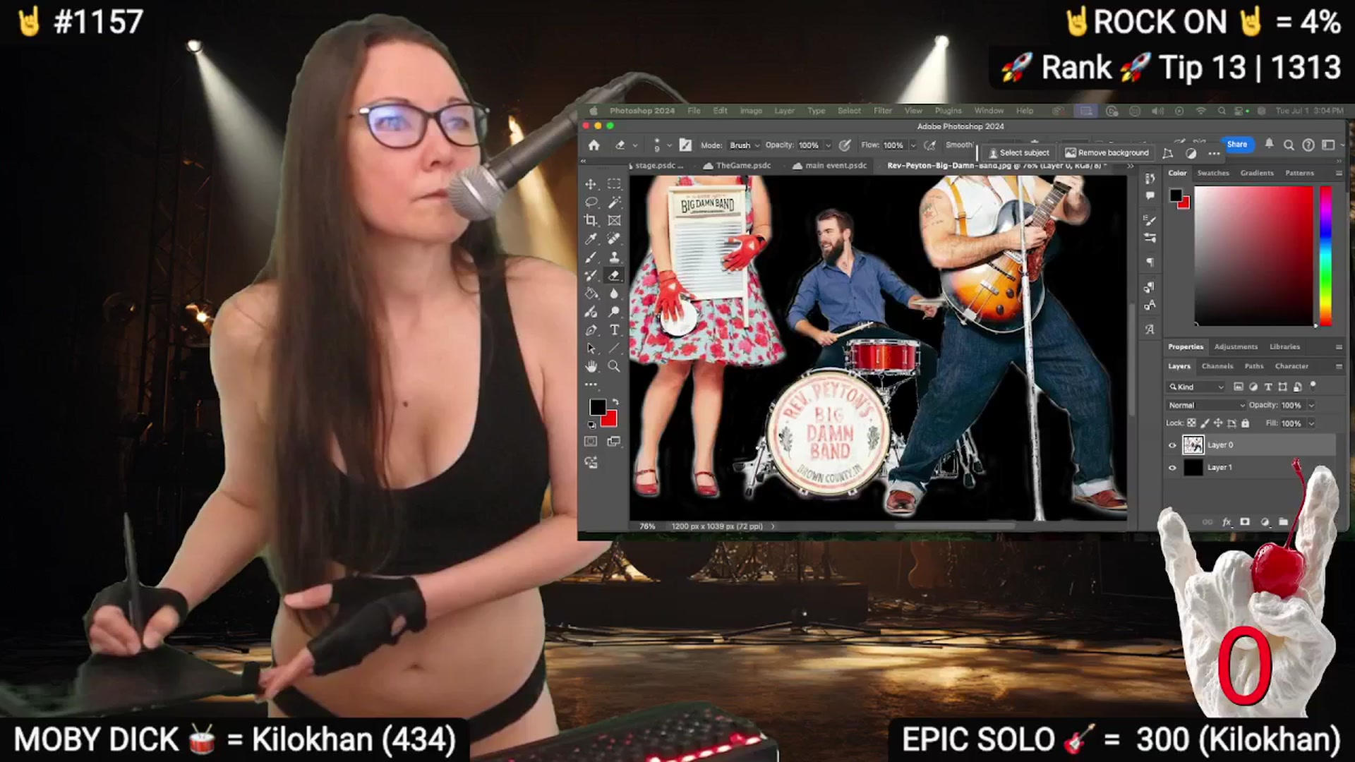 Gallery image thumbnail from DesZeppelin's myfreecams stream on, 07/02/2025, 01:21 image 5 of 20