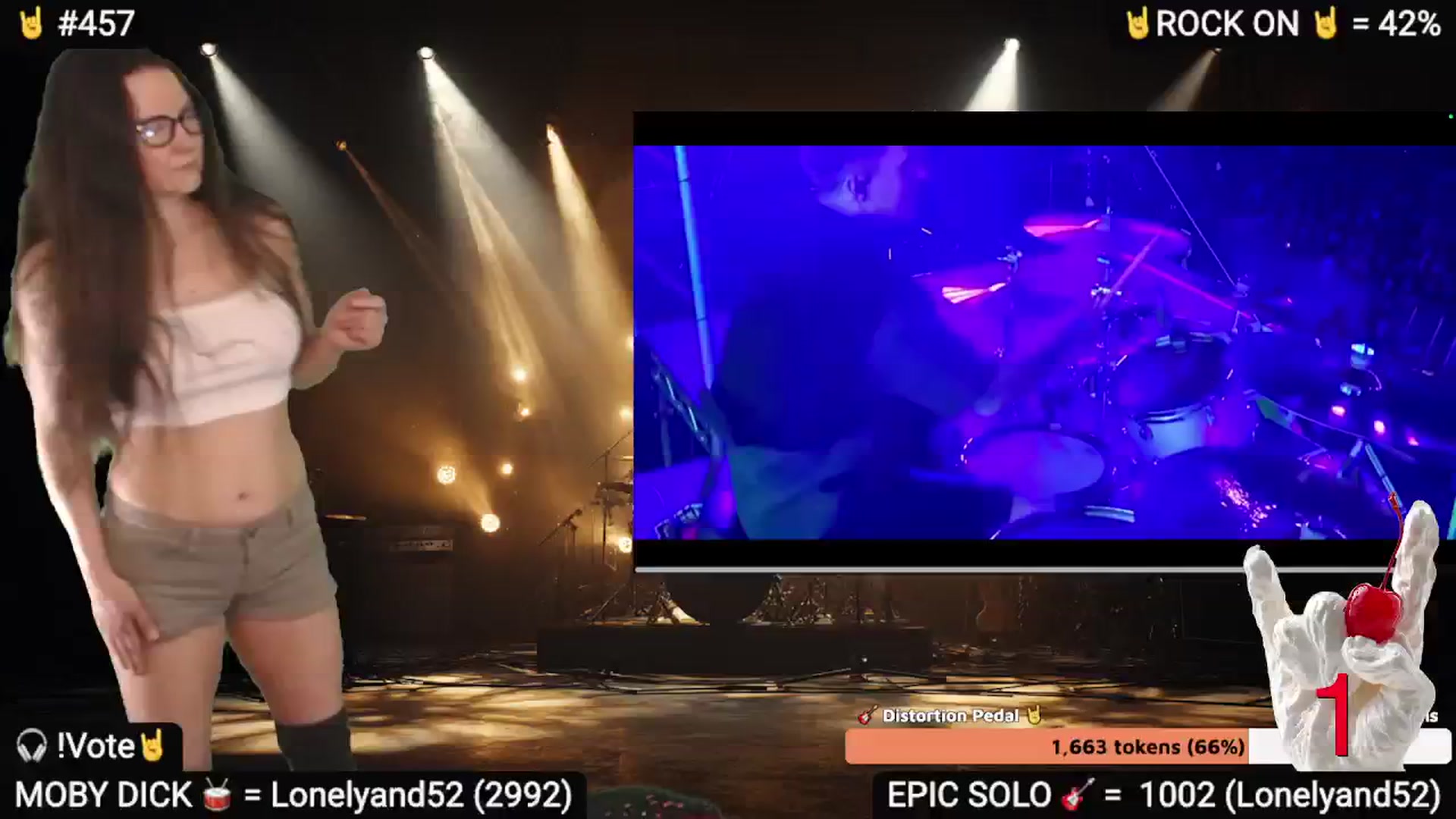 Gallery image thumbnail from DesZeppelin's myfreecams stream on, 07/05/2025, 01:15 image 15 of 20