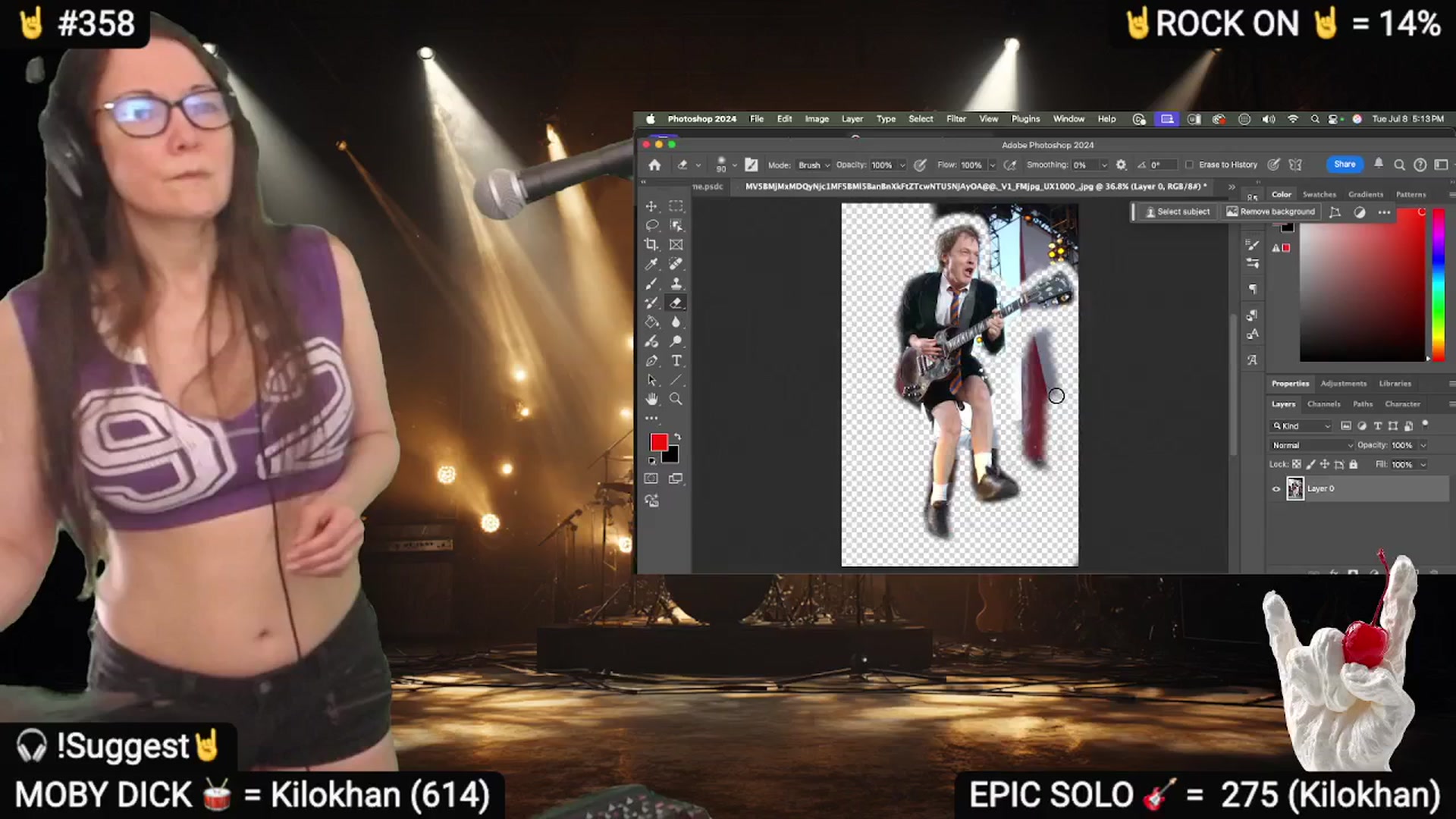 Gallery image thumbnail from DesZeppelin's myfreecams stream on, 07/09/2025, 01:21 image 4 of 20
