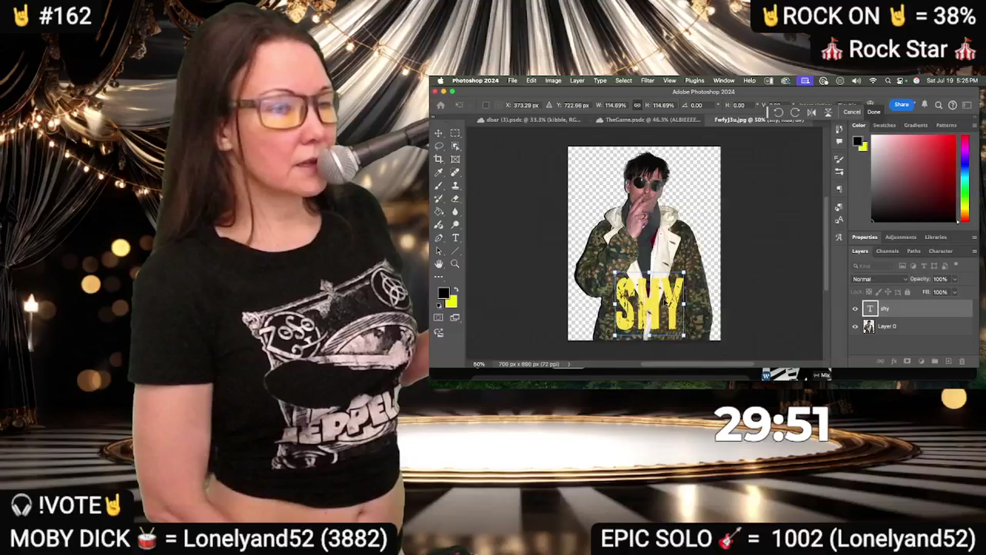 Gallery image thumbnail from DesZeppelin's myfreecams stream on, 07/20/2025, 01:24 image 9 of 20