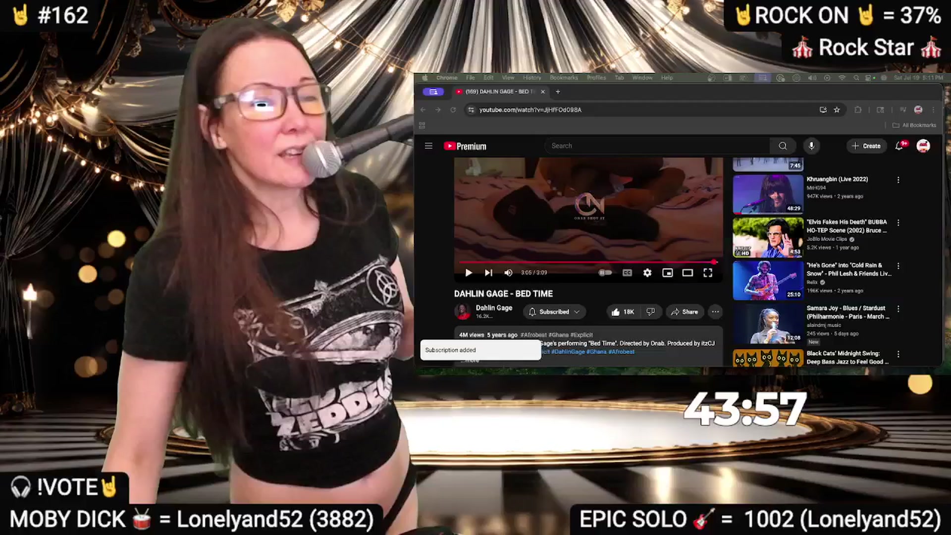 Gallery image thumbnail from DesZeppelin's myfreecams stream on, 07/20/2025, 01:24 image 6 of 20