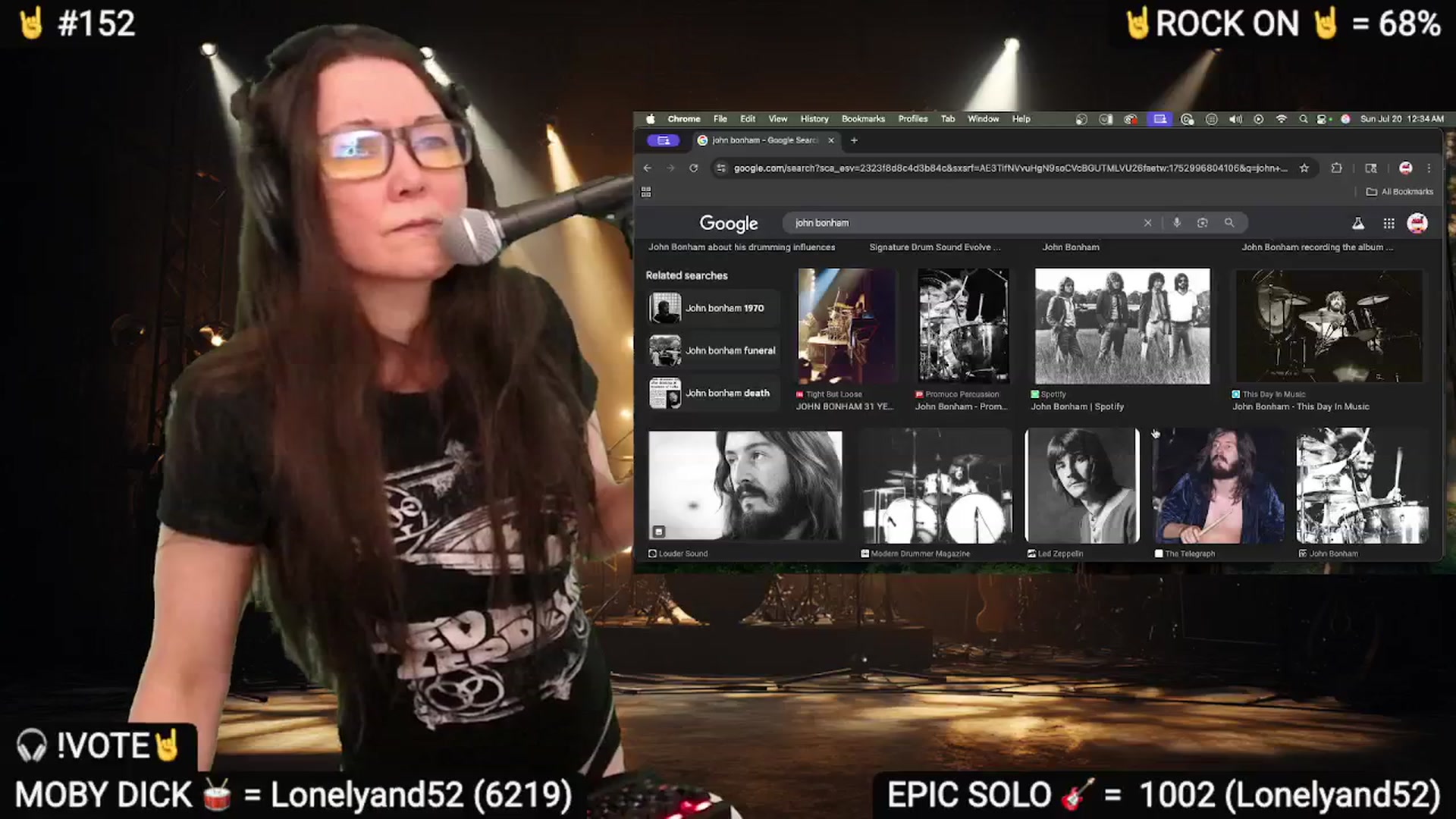 Gallery image thumbnail from DesZeppelin's myfreecams stream on, 07/20/2025, 08:19 image 17 of 20
