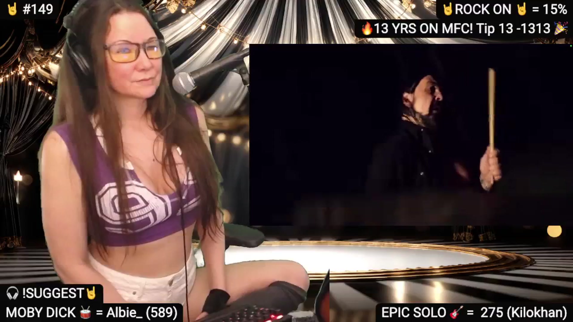 Gallery image thumbnail from DesZeppelin's myfreecams stream on, 07/31/2025, 01:37 image 18 of 20