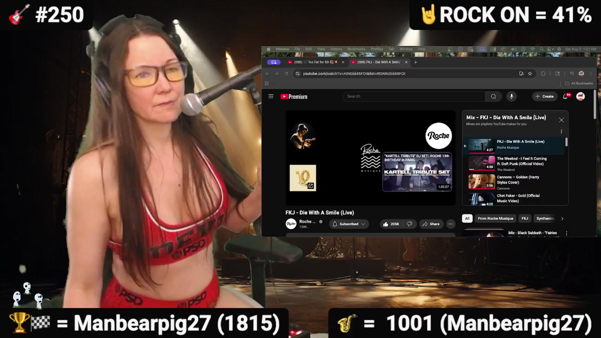 Gallery image thumbnail from DesZeppelin's myfreecams stream on, 08/02/2025, 08:13 image 14 of 20