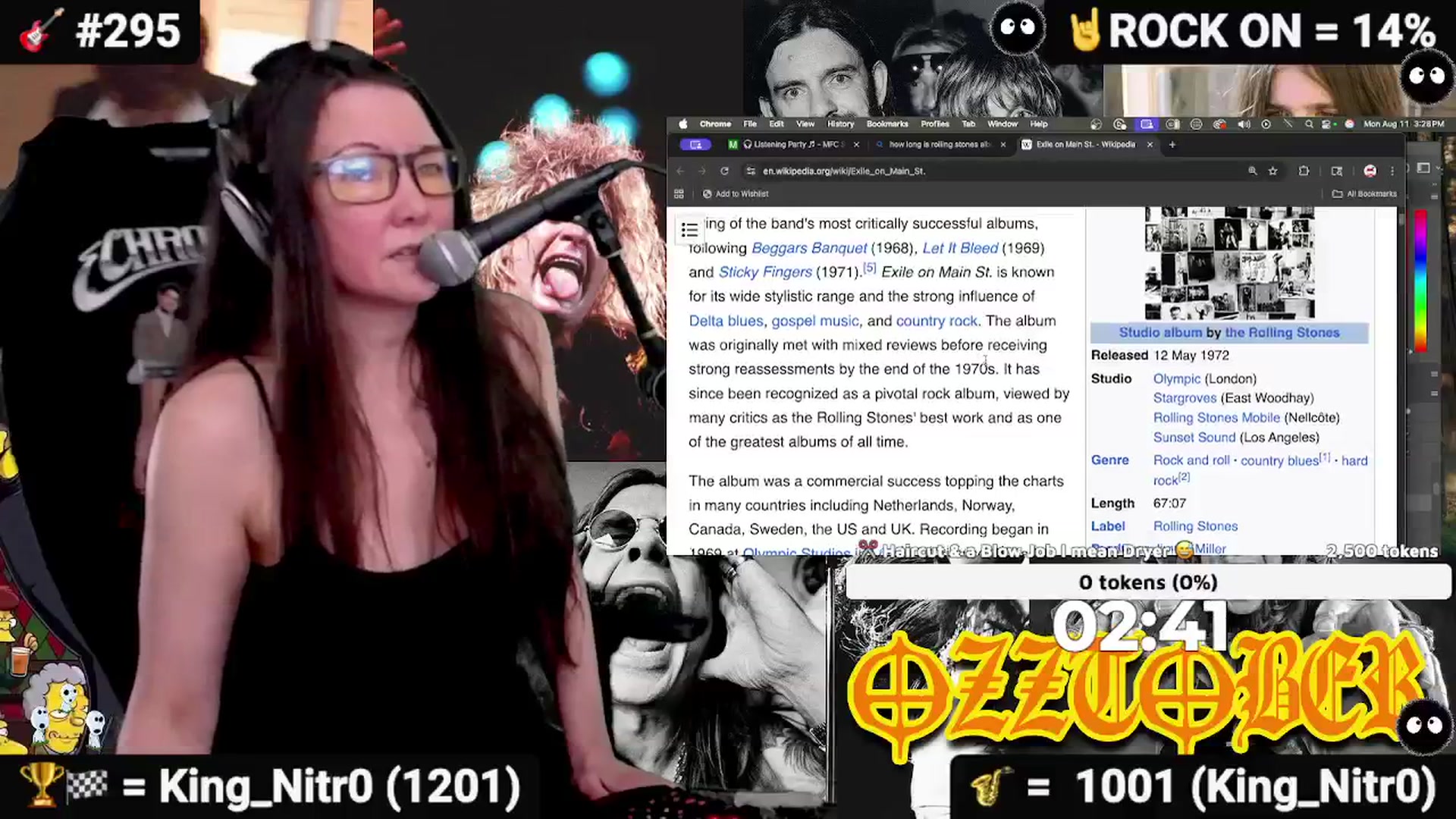 Gallery image thumbnail from DesZeppelin's myfreecams stream on, 08/12/2025, 24:33 image 8 of 20