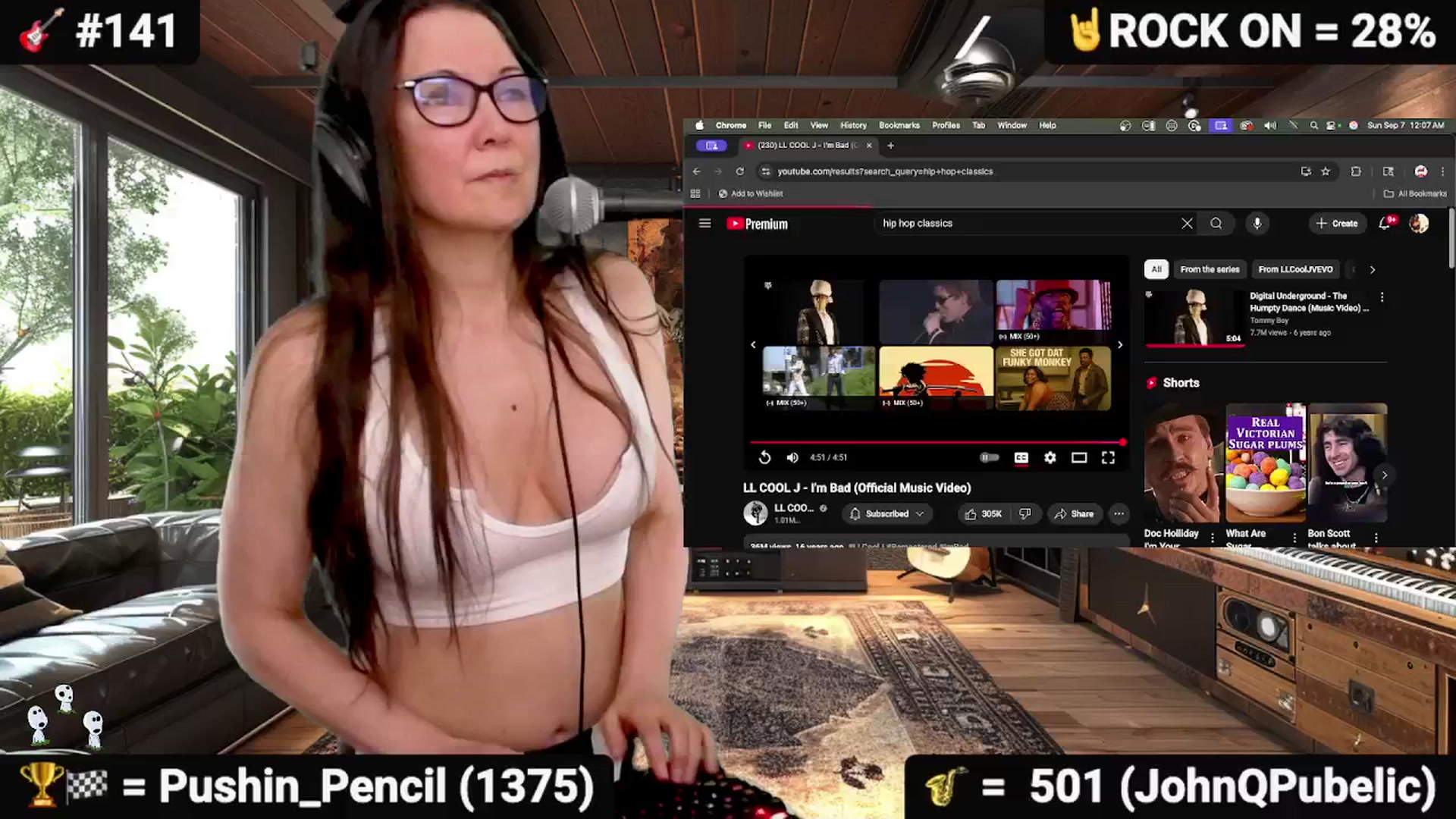 Gallery image thumbnail from DesZeppelin's myfreecams stream on, 09/07/2025, 08:27 image 7 of 20