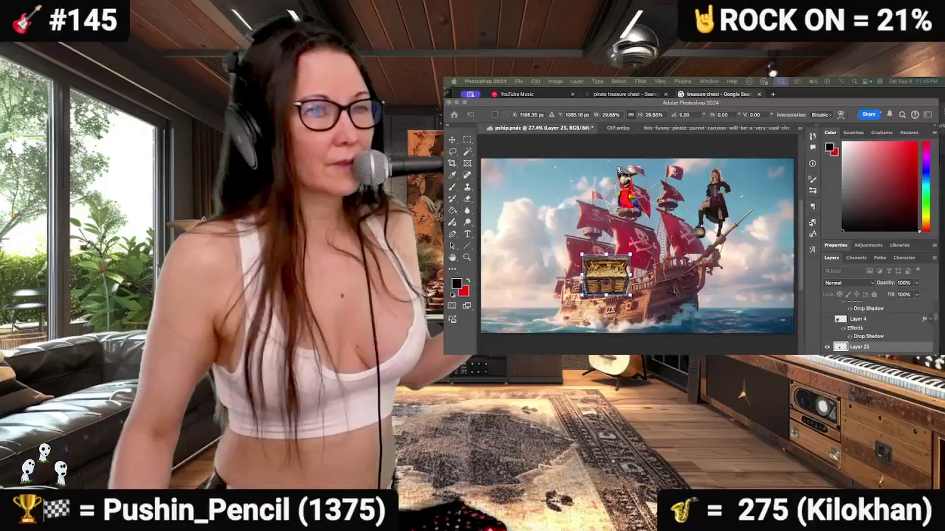 Gallery image thumbnail from DesZeppelin's myfreecams stream on, 09/07/2025, 08:27 image 3 of 20