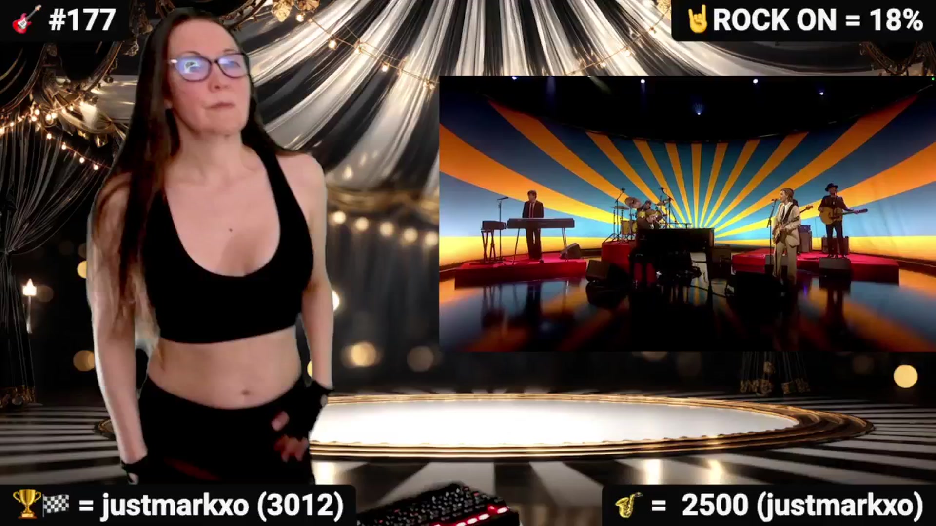 Gallery image thumbnail from DesZeppelin's myfreecams stream on, 09/25/2025, 24:26 image 18 of 20