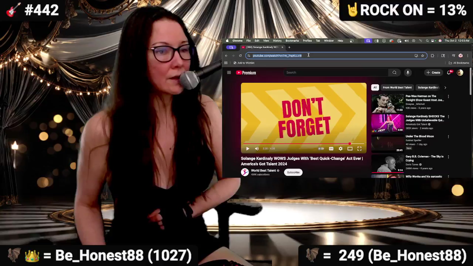 Gallery image thumbnail from DesZeppelin's myfreecams stream on, 10/02/2025, 07:16 image 16 of 20