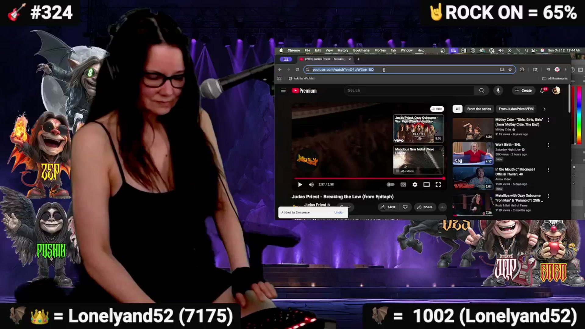 Gallery image thumbnail from DesZeppelin's myfreecams stream on, 10/12/2025, 08:09 image 4 of 20