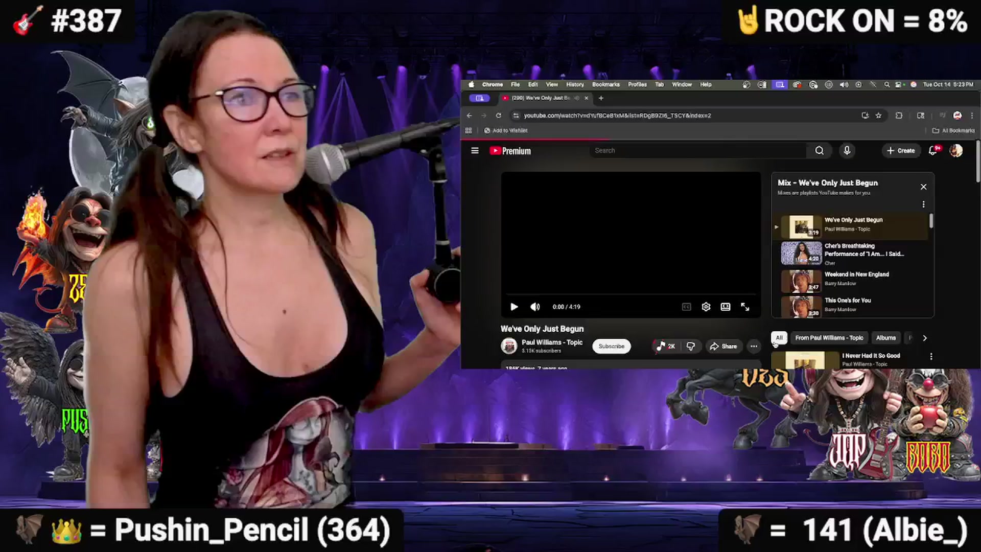 Gallery image thumbnail from DesZeppelin's myfreecams stream on, 10/15/2025, 01:38 image 2 of 20