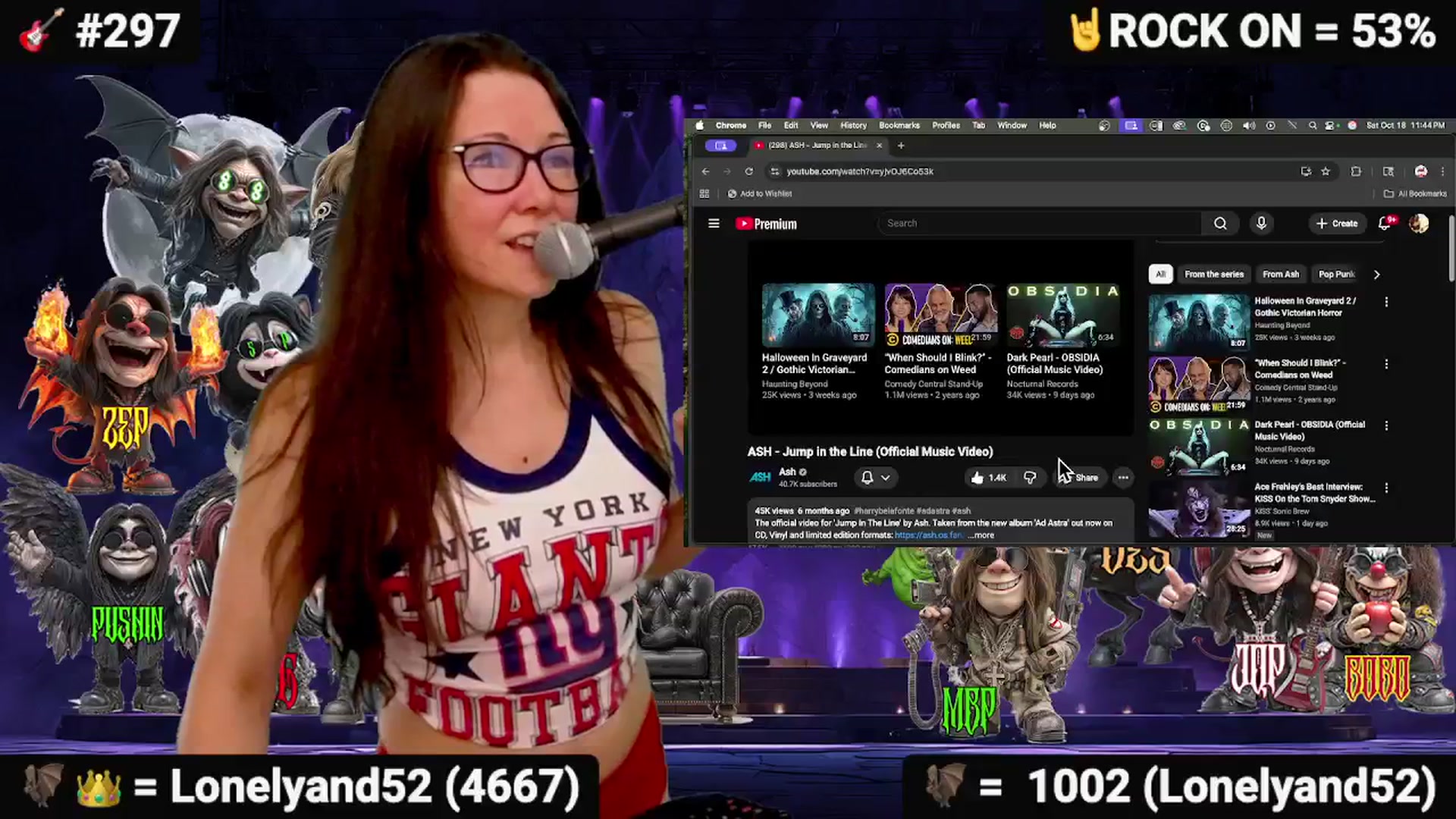 Gallery image thumbnail from DesZeppelin's myfreecams stream on, 10/19/2025, 08:17 image 2 of 20