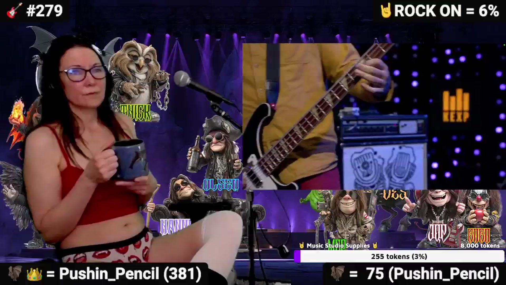 Gallery image thumbnail from DesZeppelin's myfreecams stream on, 10/29/2025, 24:07 image 9 of 20
