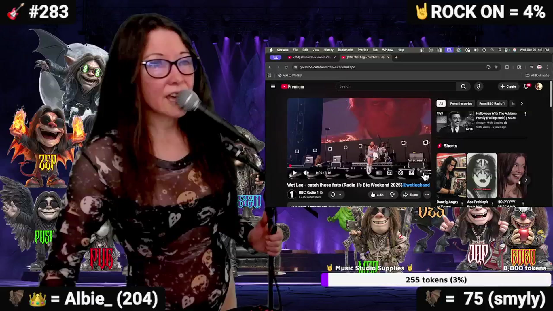 Gallery image thumbnail from DesZeppelin's myfreecams stream on, 10/30/2025, 24:25 image 14 of 20