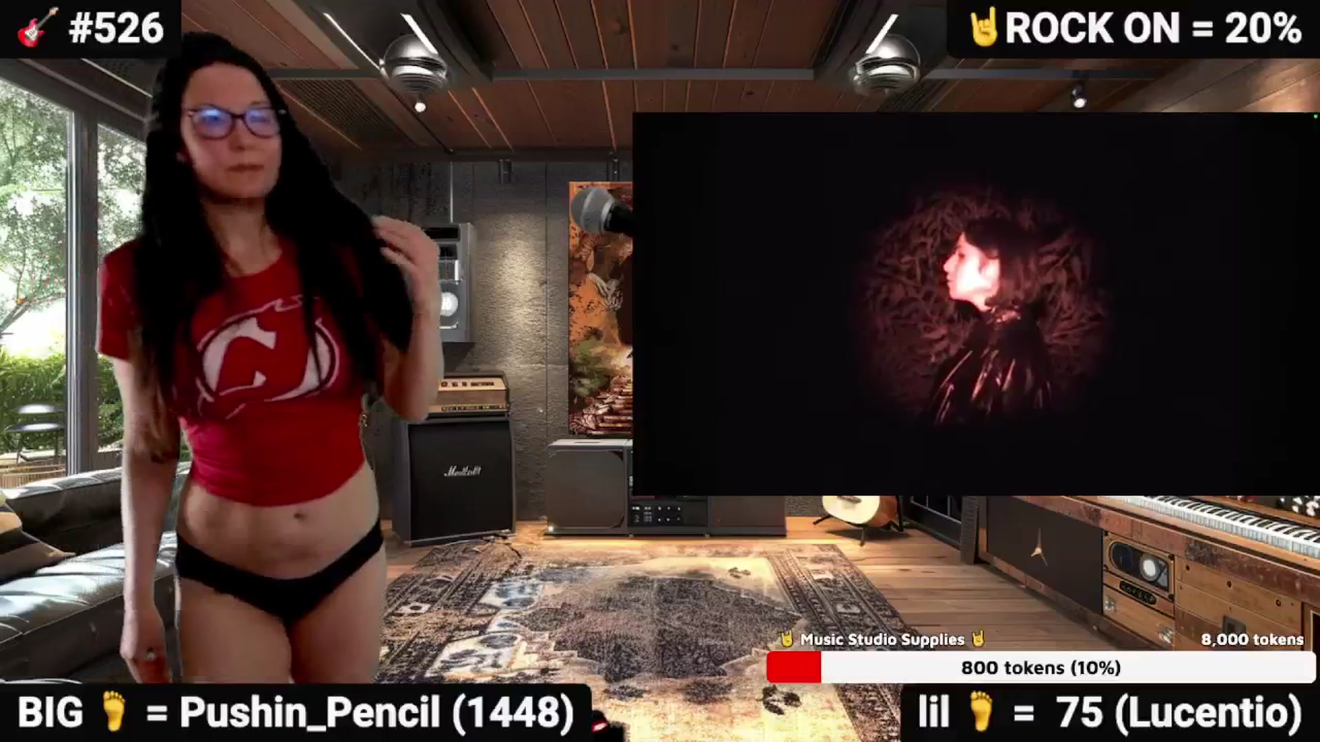 Gallery image thumbnail from DesZeppelin's myfreecams stream on, 11/05/2025, 02:25 image 19 of 20