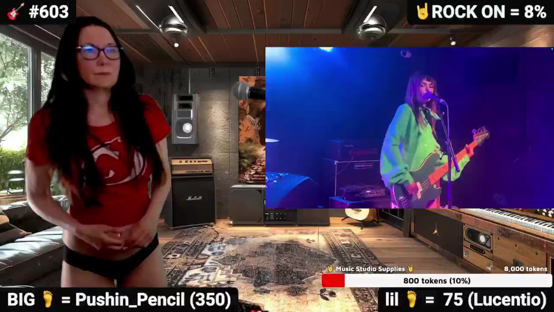 Gallery image thumbnail from DesZeppelin's myfreecams stream on, 11/05/2025, 02:25 image 3 of 20