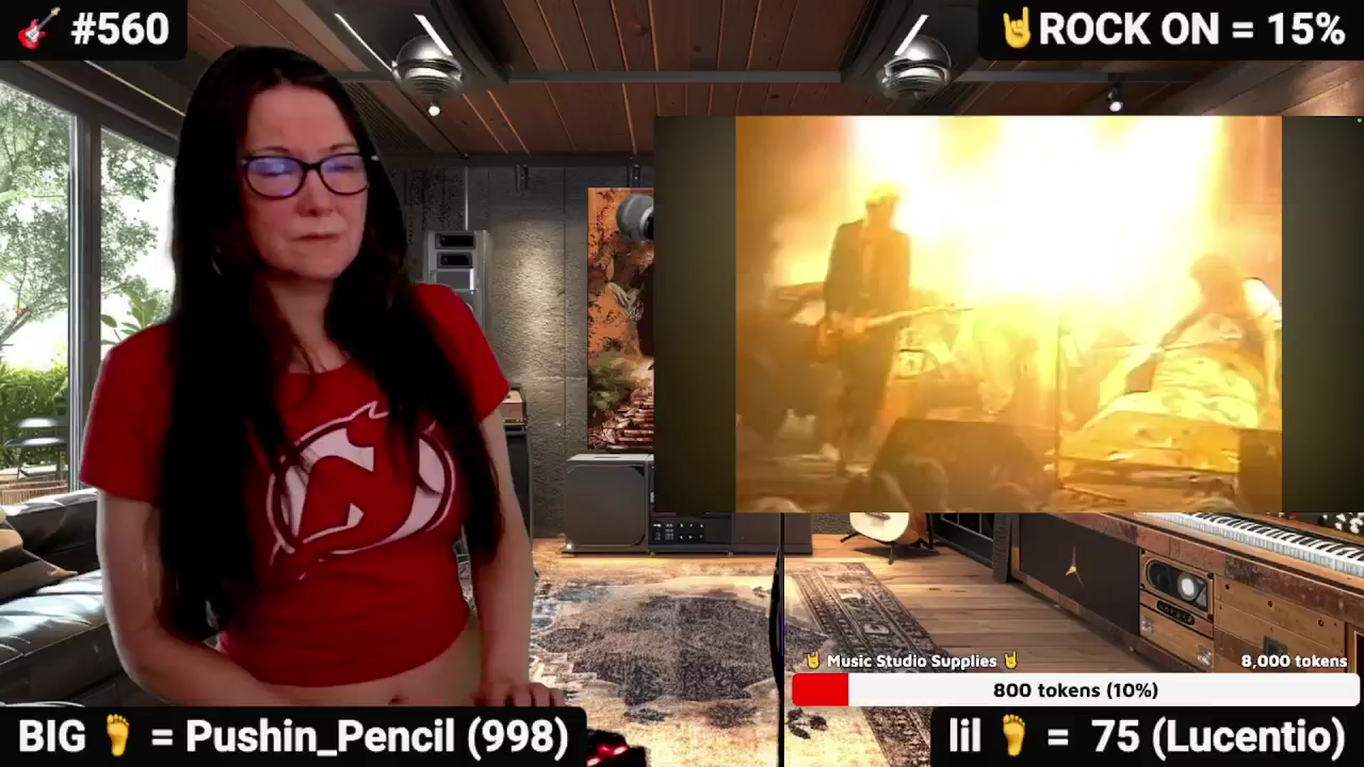 Gallery image thumbnail from DesZeppelin's myfreecams stream on, 11/05/2025, 02:25 image 13 of 20