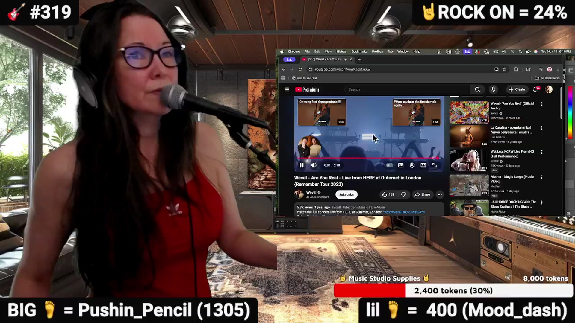 Gallery image thumbnail from DesZeppelin's myfreecams stream on, 11/12/2025, 02:19 image 20 of 20