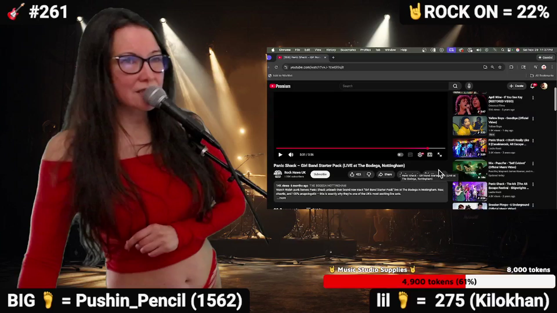 Gallery image thumbnail from DesZeppelin's myfreecams stream on, 11/30/2025, 09:34 image 7 of 20