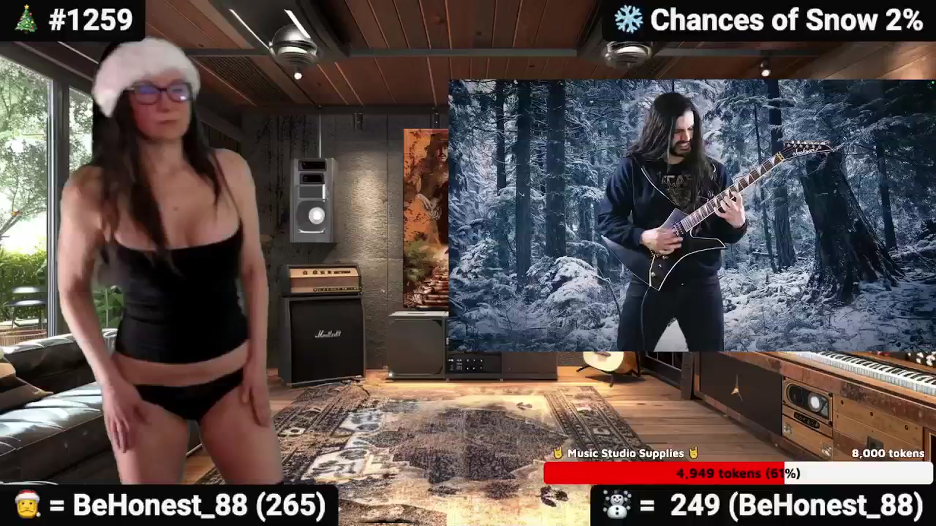 Gallery image thumbnail from DesZeppelin's myfreecams stream on, 12/02/2025, 24:55 image 19 of 20