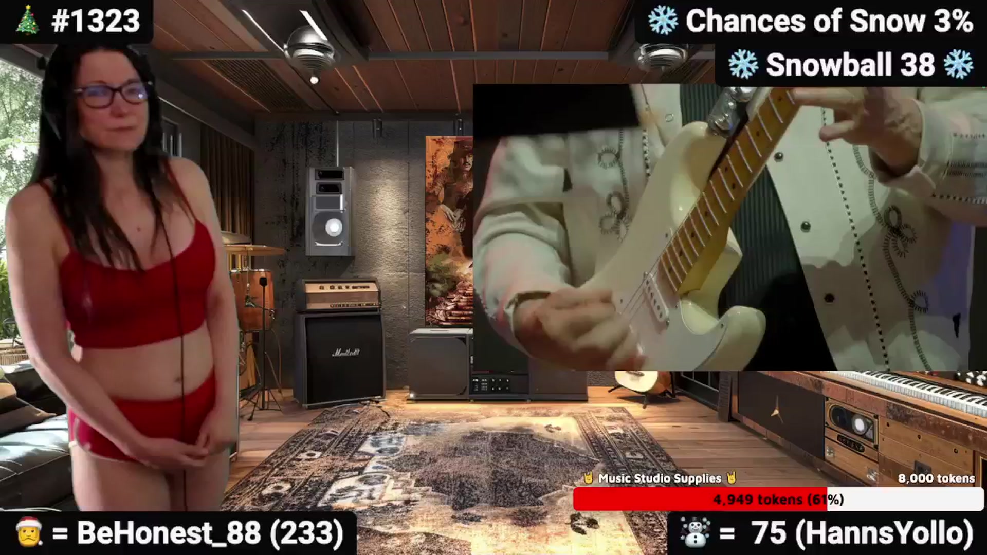 Gallery image thumbnail from DesZeppelin's myfreecams stream on, 12/03/2025, 02:29 image 8 of 20