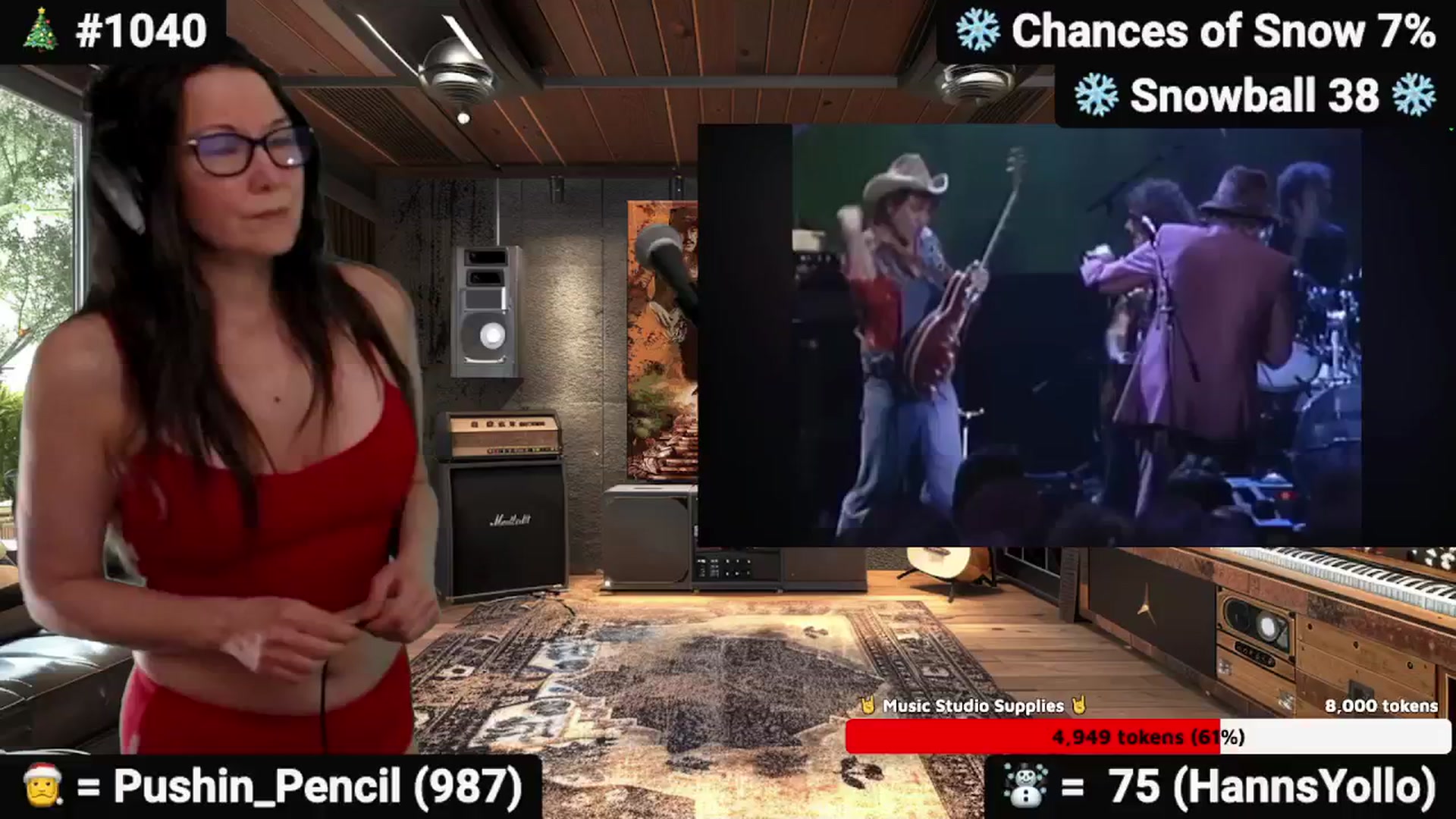 Gallery image thumbnail from DesZeppelin's myfreecams stream on, 12/03/2025, 02:29 image 19 of 20
