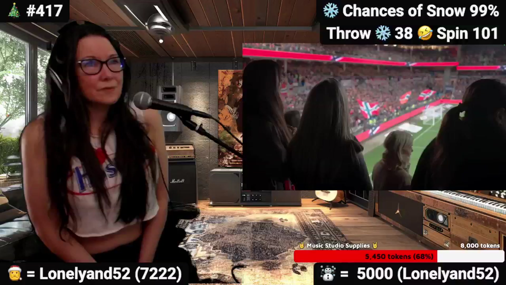 Gallery image thumbnail from DesZeppelin's myfreecams stream on, 12/13/2025, 08:59 image 4 of 20