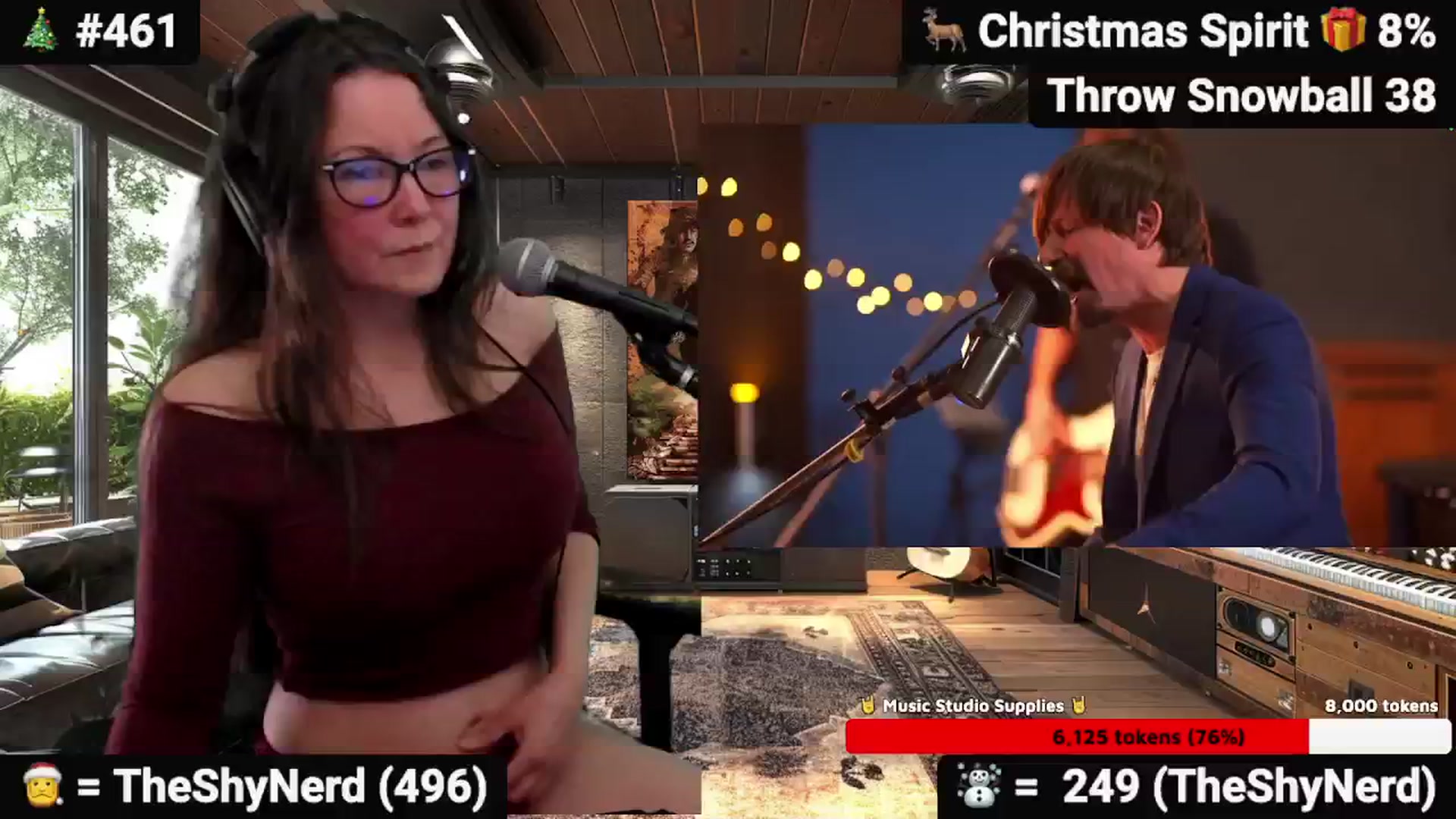 Gallery image thumbnail from DesZeppelin's myfreecams stream on, 12/23/2025, 24:51 image 12 of 20
