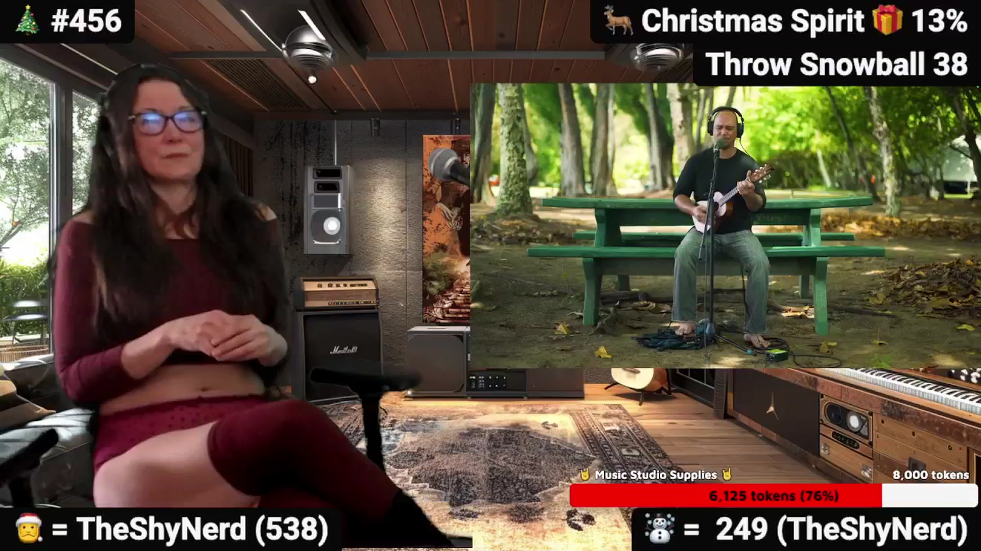 Gallery image thumbnail from DesZeppelin's myfreecams stream on, 12/23/2025, 01:25 image 13 of 20