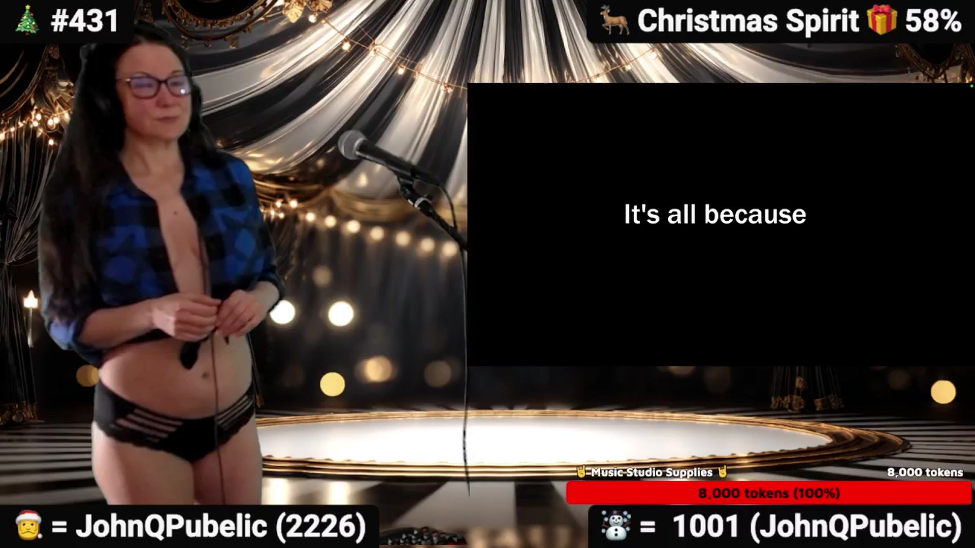 Gallery image thumbnail from DesZeppelin's myfreecams stream on, 12/25/2025, 09:09 image 1 of 20