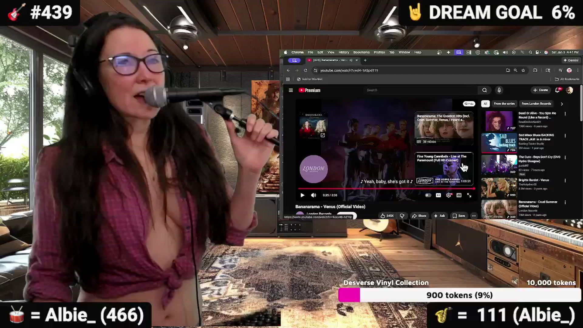Gallery image thumbnail from DesZeppelin's myfreecams stream on, 01/04/2026, 02:10 image 2 of 20