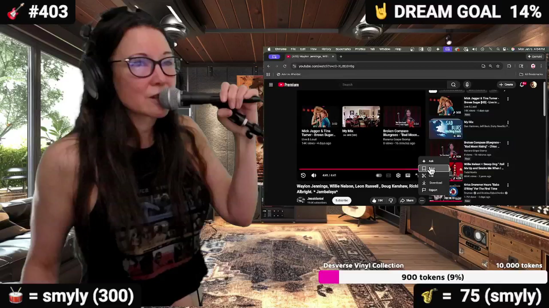 Gallery image thumbnail from DesZeppelin's myfreecams stream on, 01/06/2026, 03:34 image 6 of 20