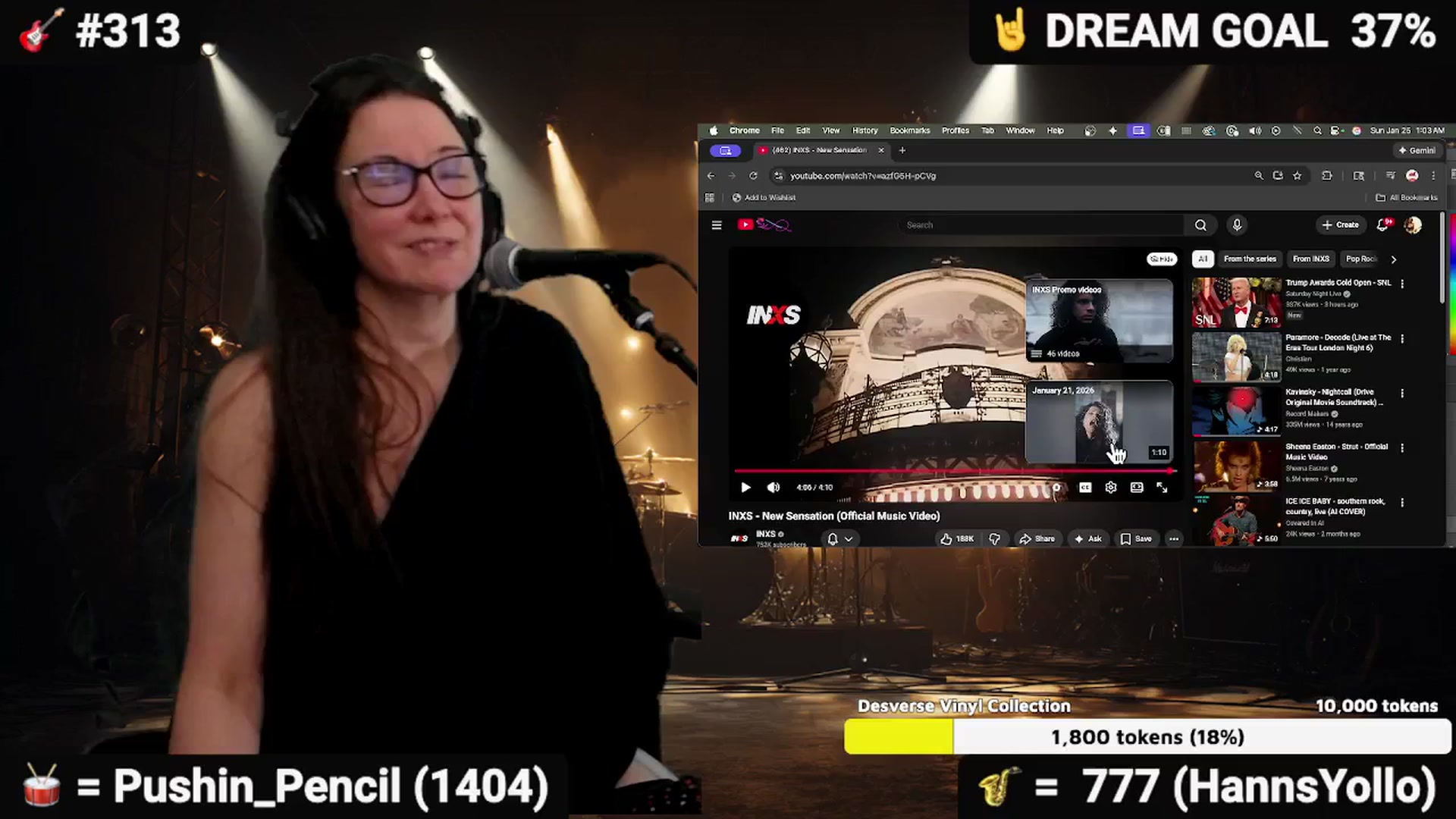 Gallery image thumbnail from DesZeppelin's myfreecams stream on, 01/25/2026, 09:18 image 6 of 20