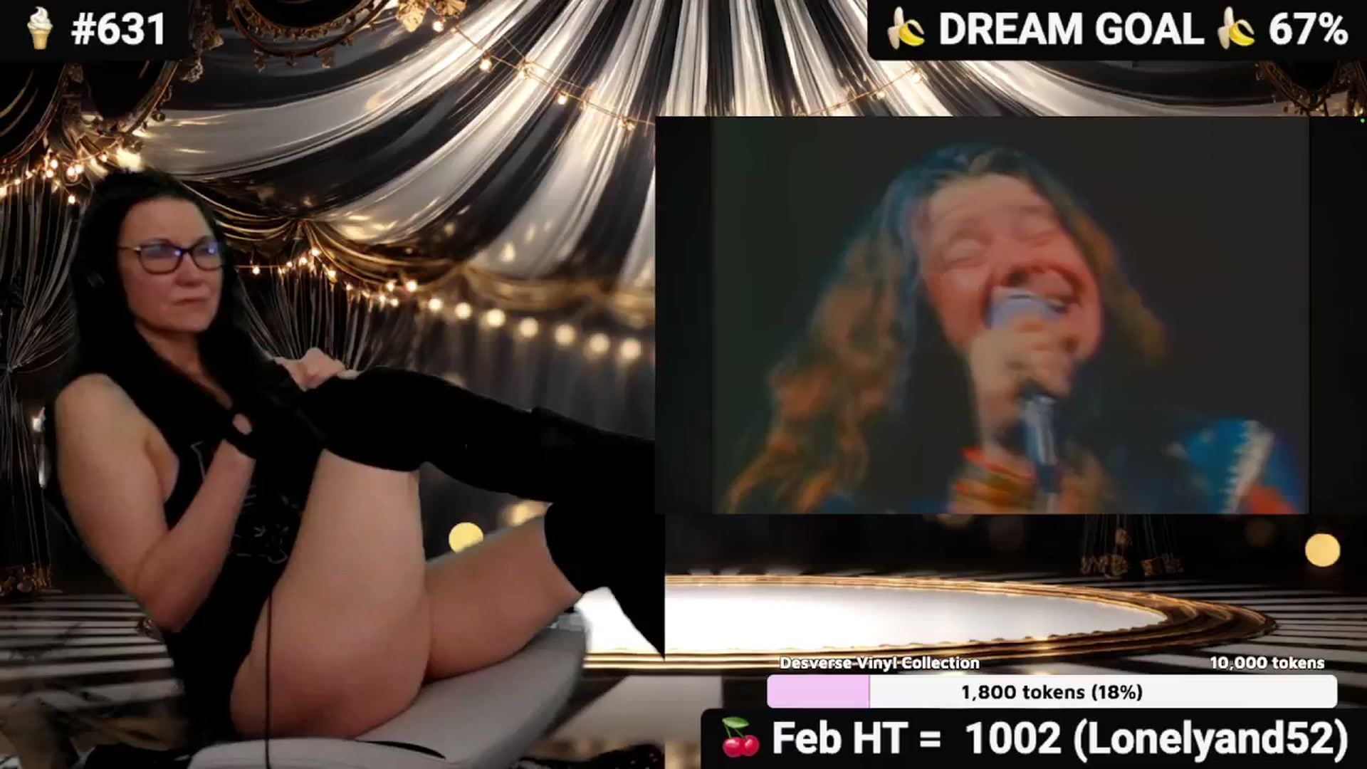 Gallery image thumbnail from DesZeppelin's myfreecams stream on, 02/19/2026, 09:21 image 6 of 20
