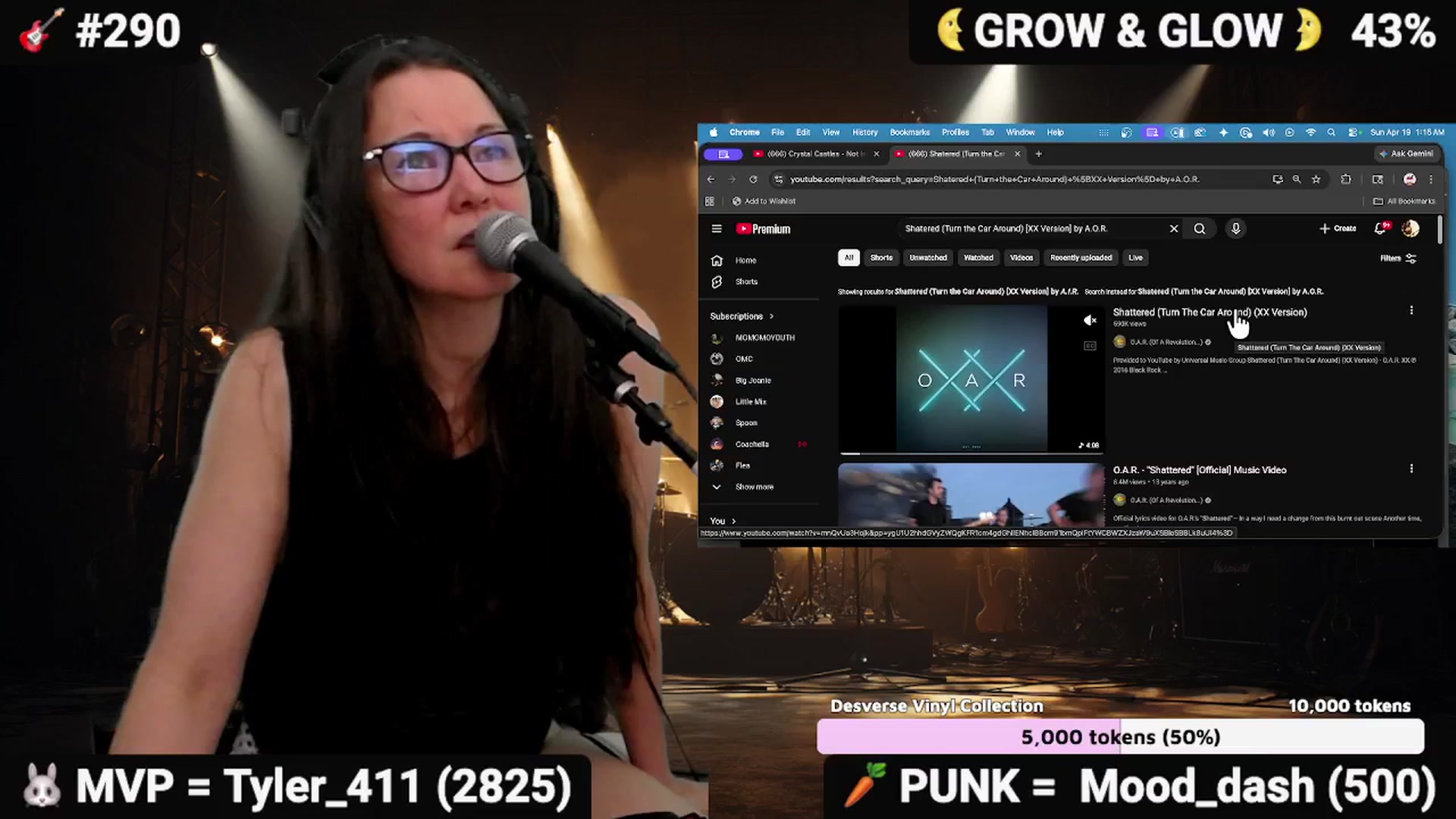 Gallery image thumbnail from DesZeppelin's myfreecams stream on, 04/19/2026, 08:27 image 9 of 20