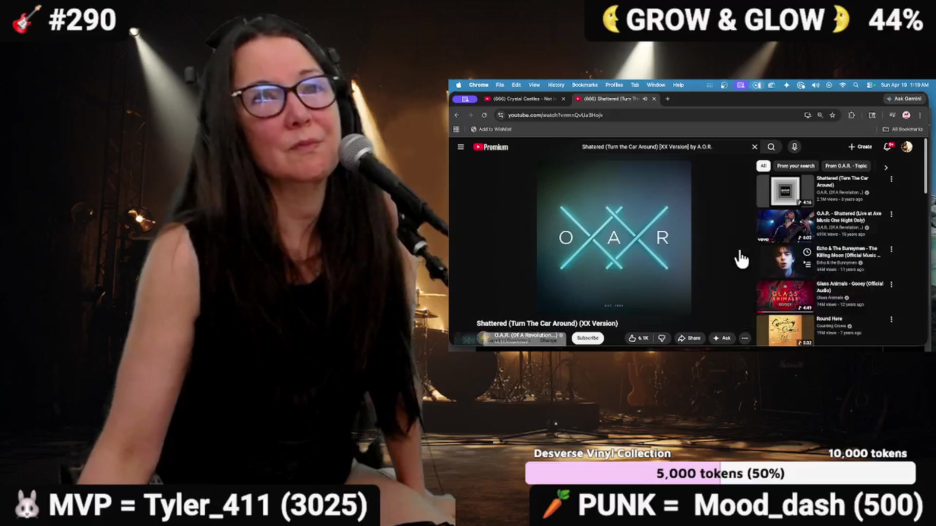 Gallery image thumbnail from DesZeppelin's myfreecams stream on, 04/19/2026, 08:27 image 14 of 20