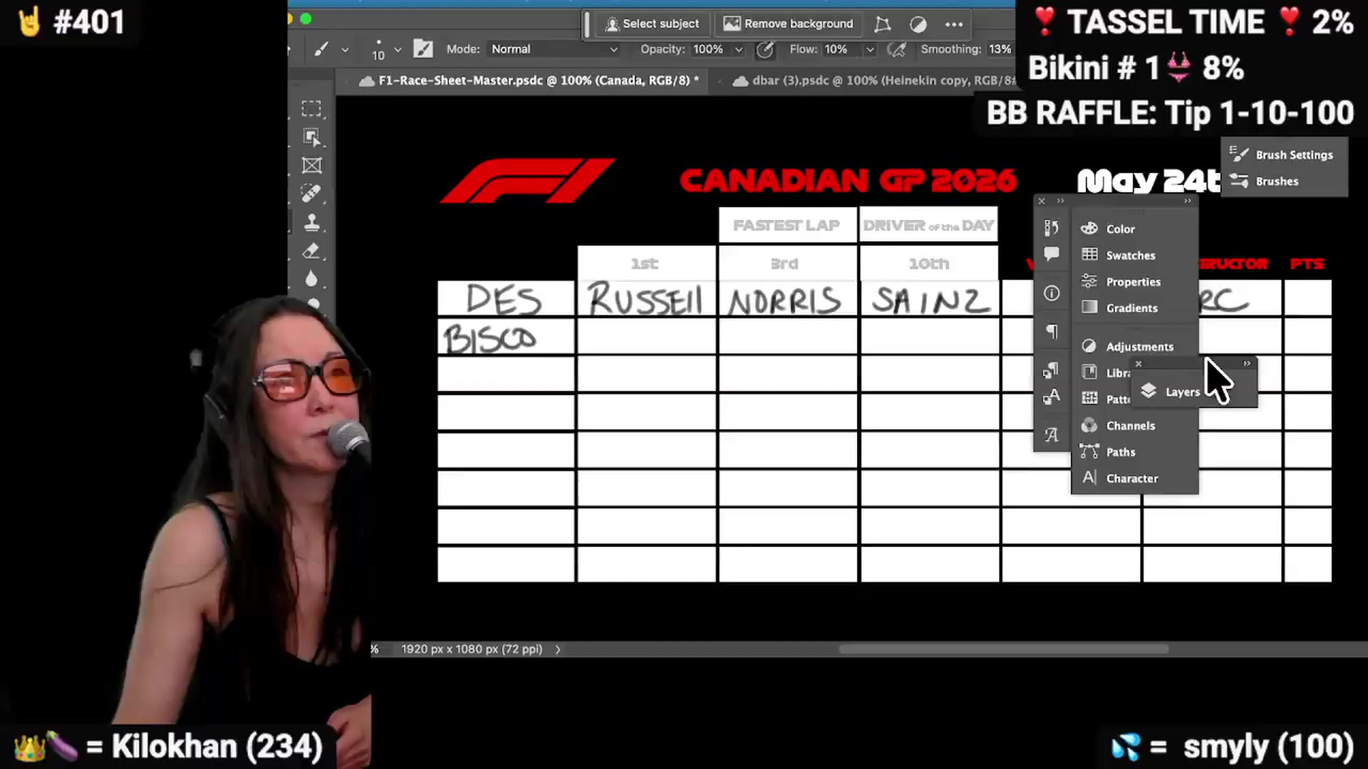 Gallery image thumbnail from DesZeppelin's myfreecams stream on, 05/24/2026, 01:49 image 10 of 20