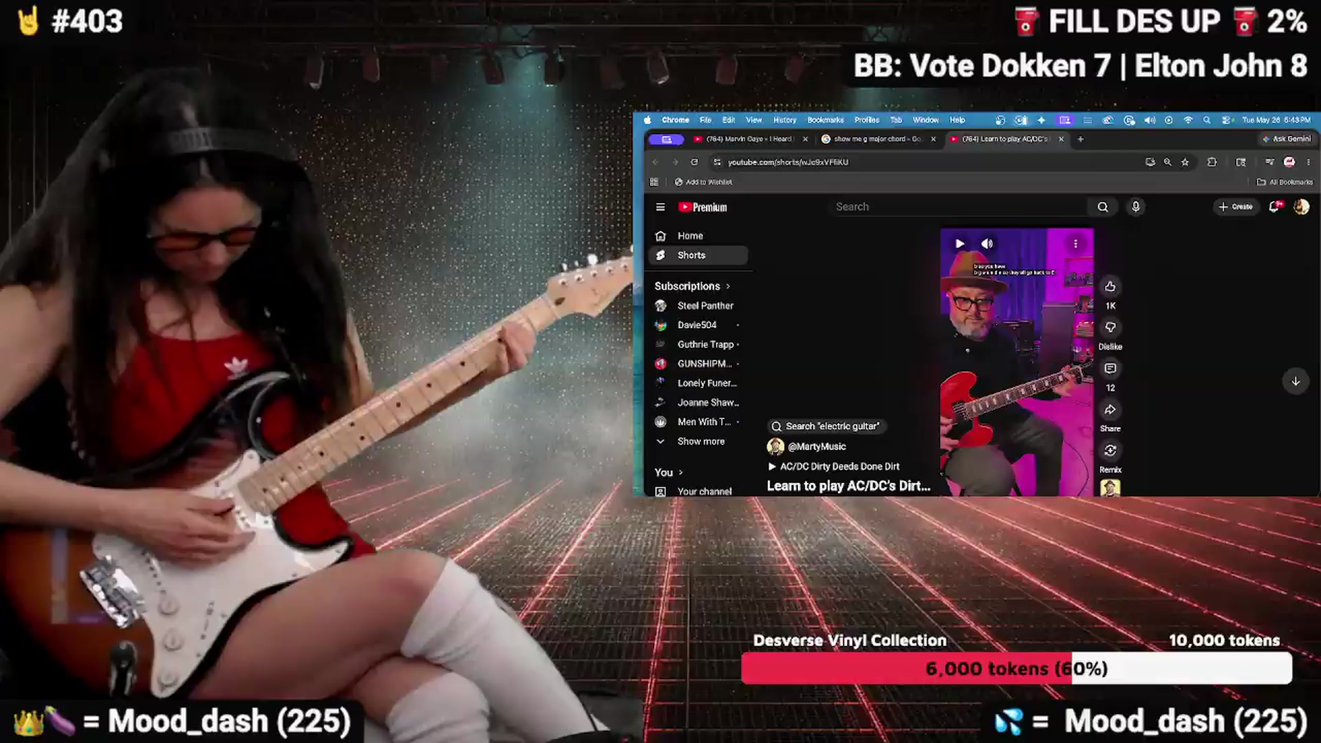 Gallery image thumbnail from DesZeppelin's myfreecams stream on, 05/27/2026, 01:13 image 18 of 20