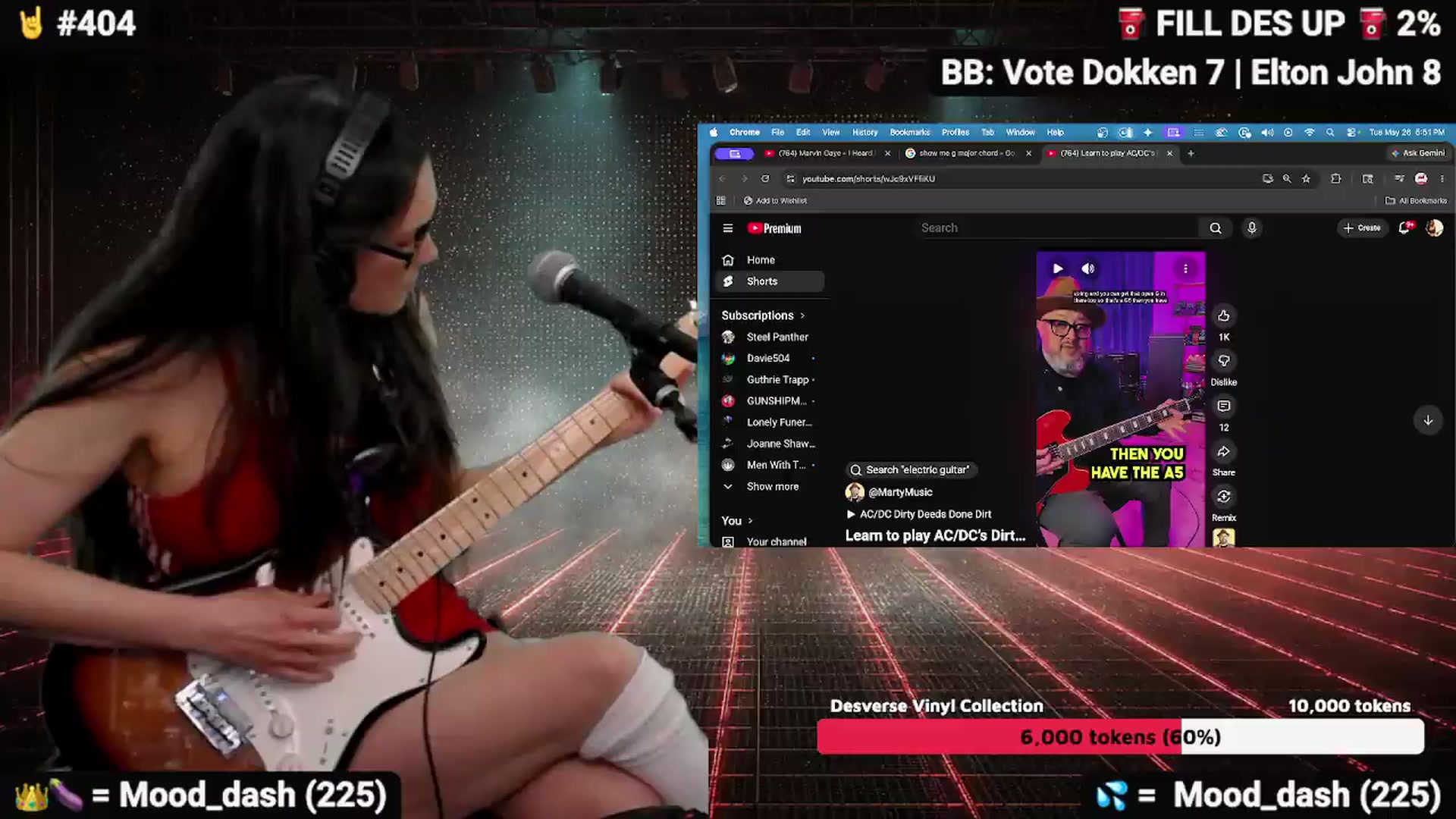 Gallery image thumbnail from DesZeppelin's myfreecams stream on, 05/27/2026, 01:13 image 19 of 20