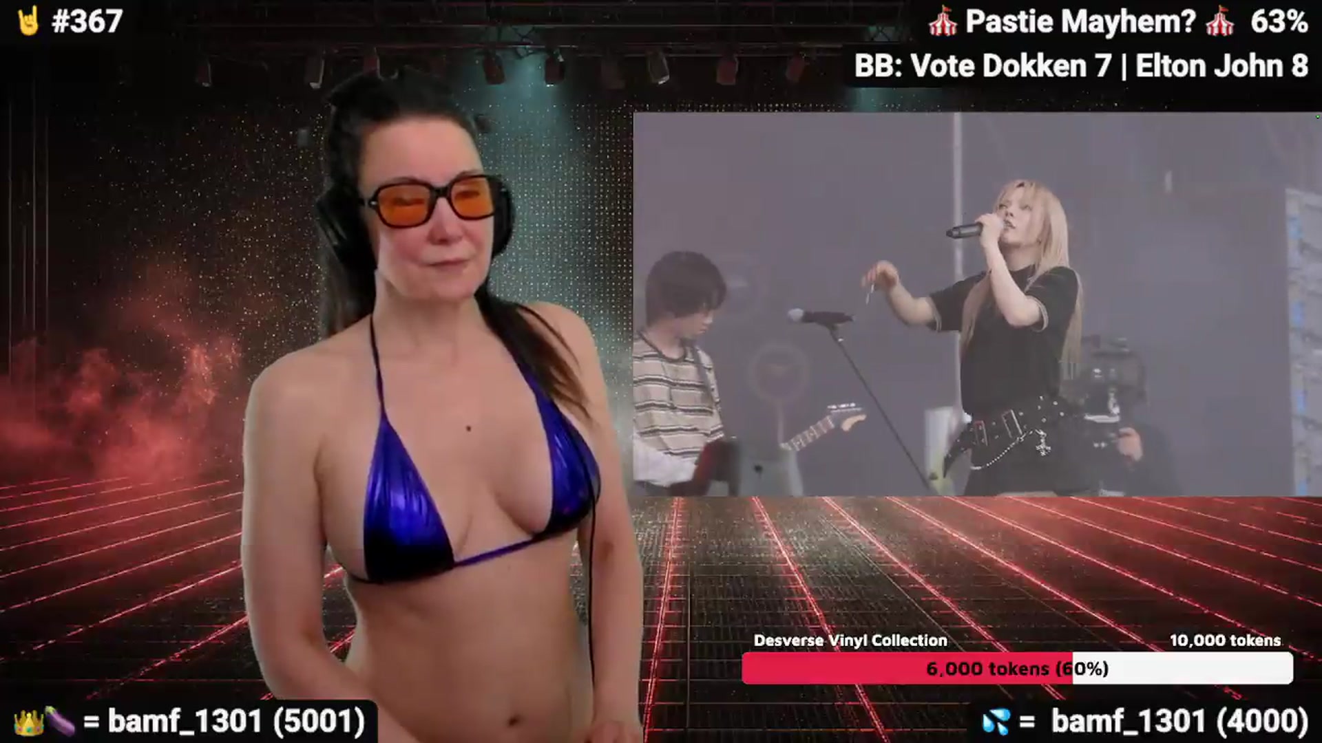 Gallery image thumbnail from DesZeppelin's myfreecams stream on, 05/28/2026, 02:14 image 15 of 20