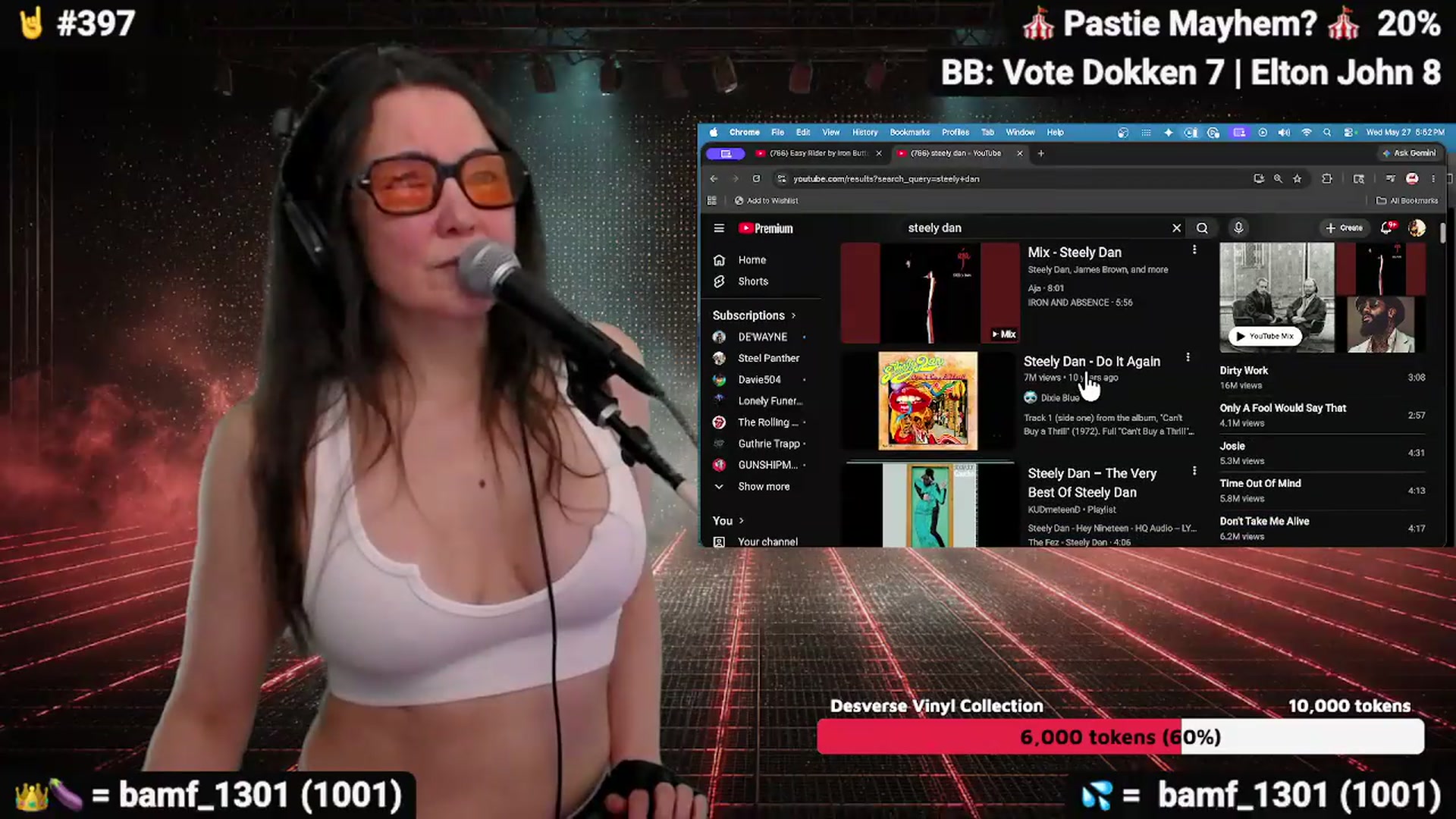 Gallery image thumbnail from DesZeppelin's myfreecams stream on, 05/28/2026, 02:14 image 5 of 20