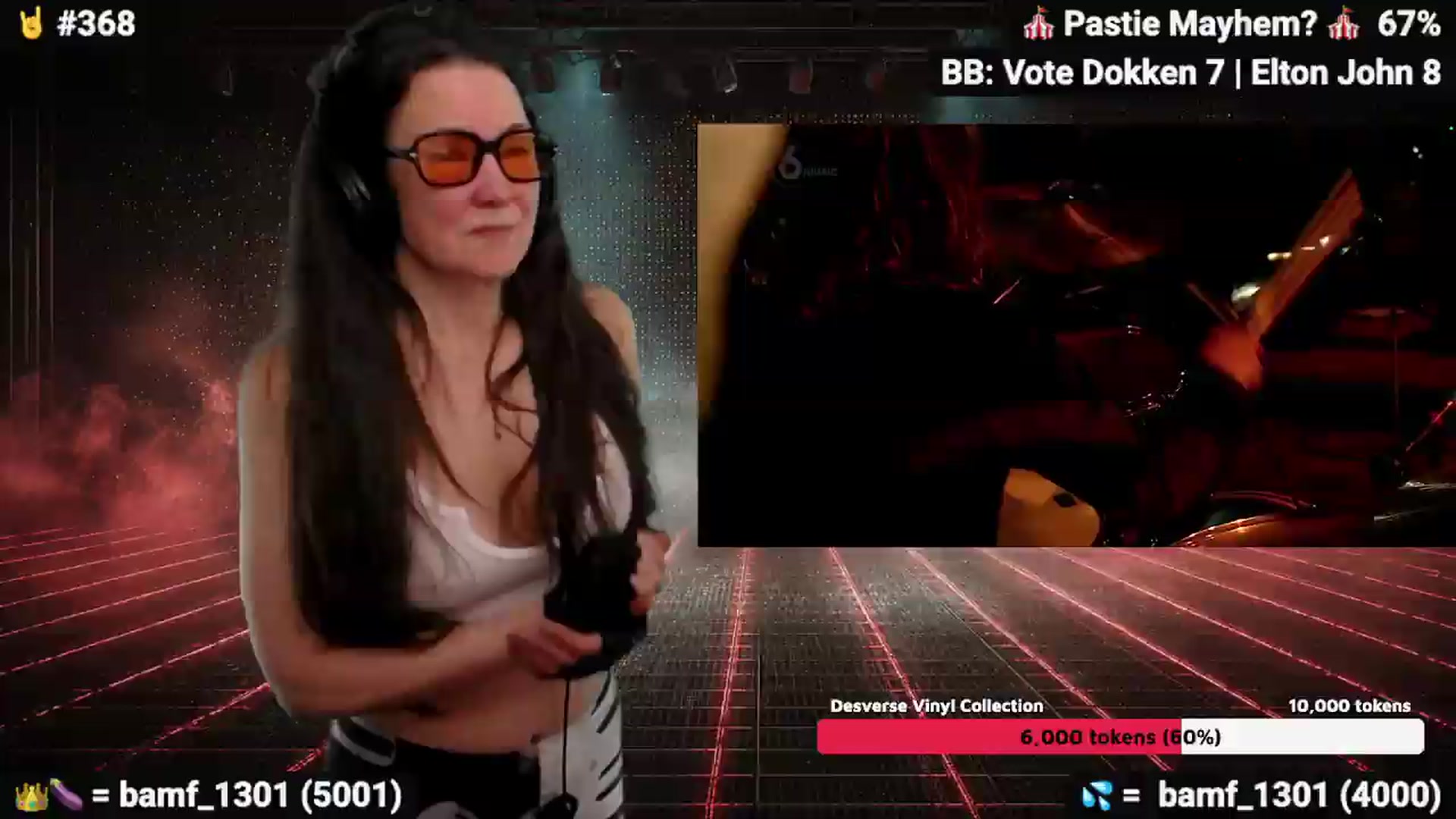 Gallery image thumbnail from DesZeppelin's myfreecams stream on, 05/28/2026, 06:30 image 9 of 20