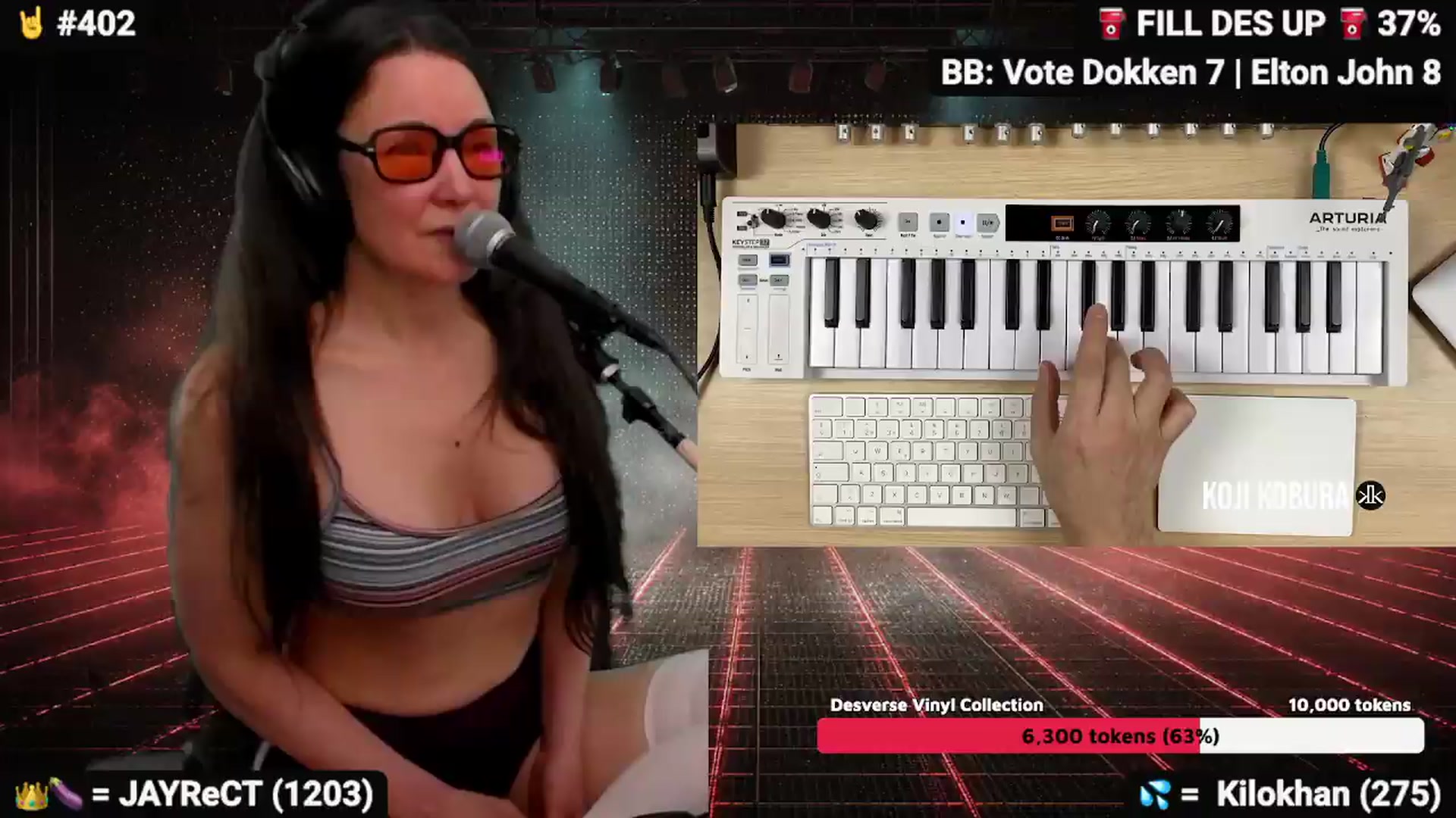 Gallery image thumbnail from DesZeppelin's myfreecams stream on, 05/30/2026, 08:23 image 2 of 20