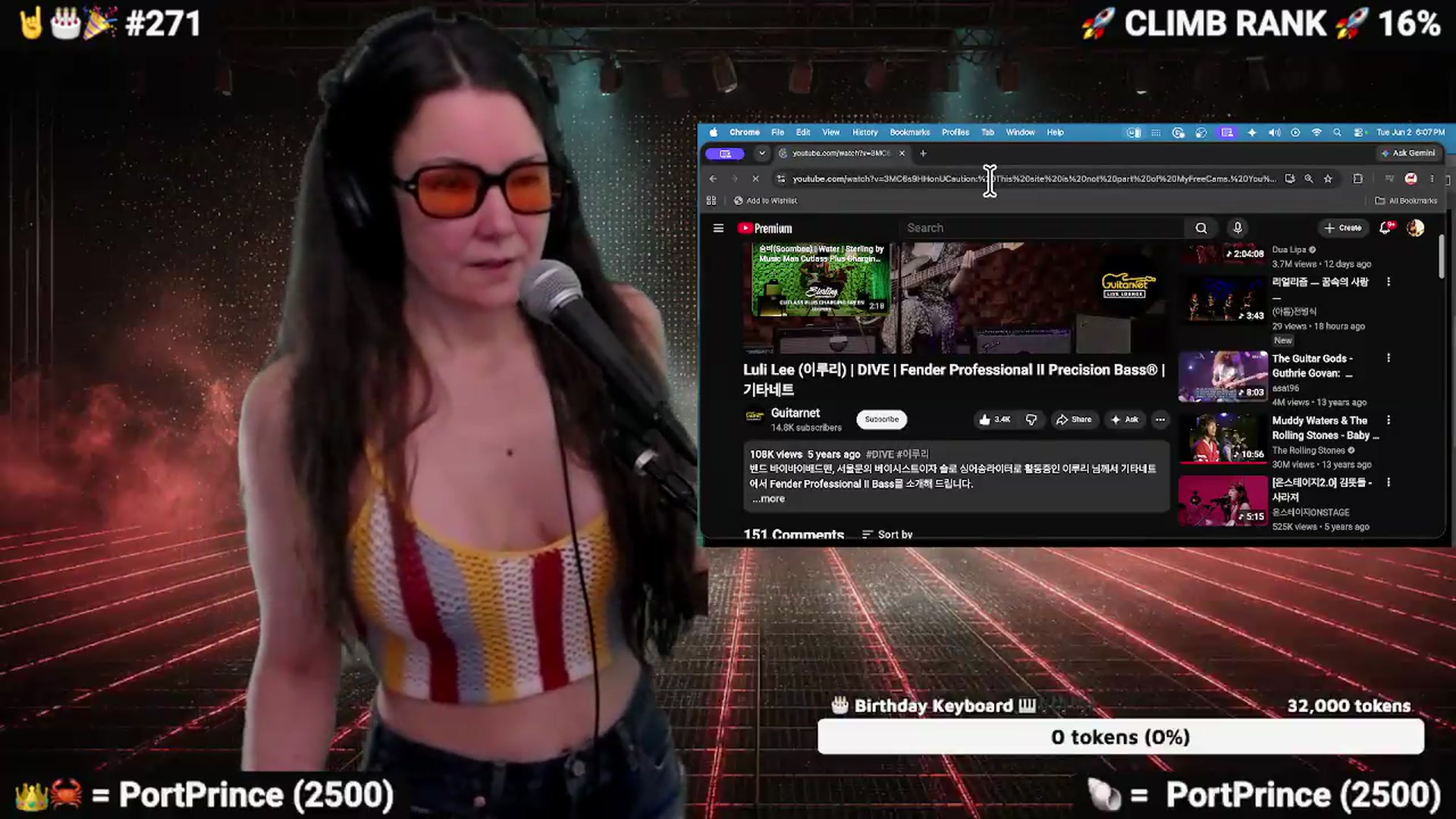 Gallery image thumbnail from DesZeppelin's myfreecams stream on, 06/03/2026, 01:55 image 14 of 20