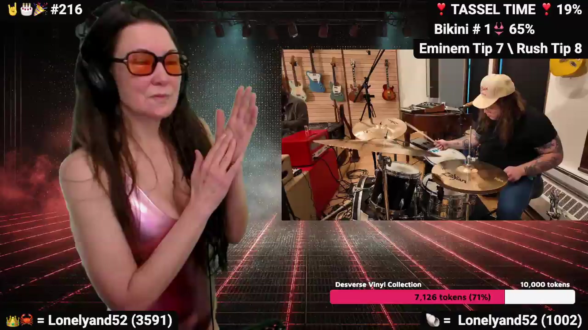 Gallery image thumbnail from DesZeppelin's myfreecams stream on, 06/28/2026, 24:25 image 14 of 20