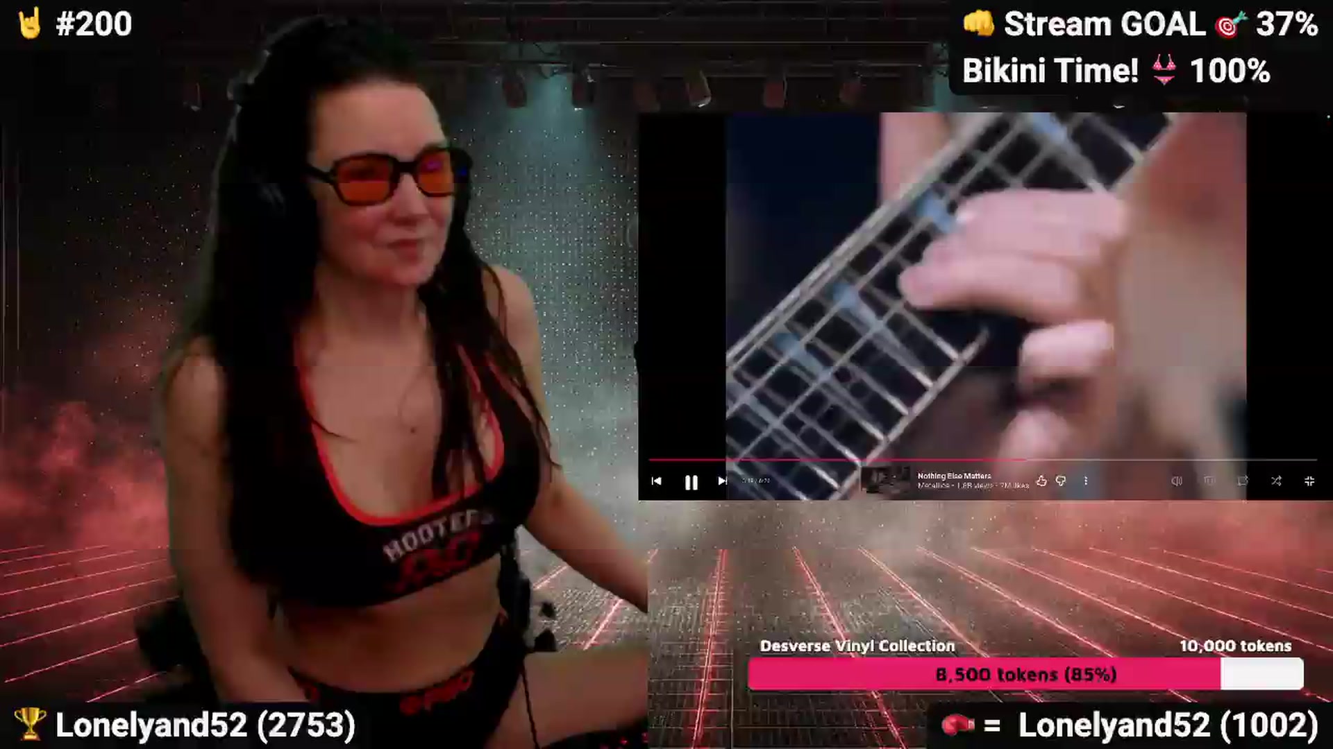 Gallery image thumbnail from DesZeppelin's myfreecams stream on, 08/02/2026, 08:08 image 12 of 20