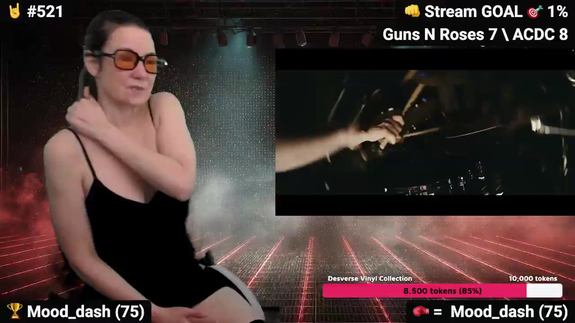 Gallery image thumbnail from DesZeppelin's myfreecams stream on, 08/06/2026, 03:27 image 6 of 20