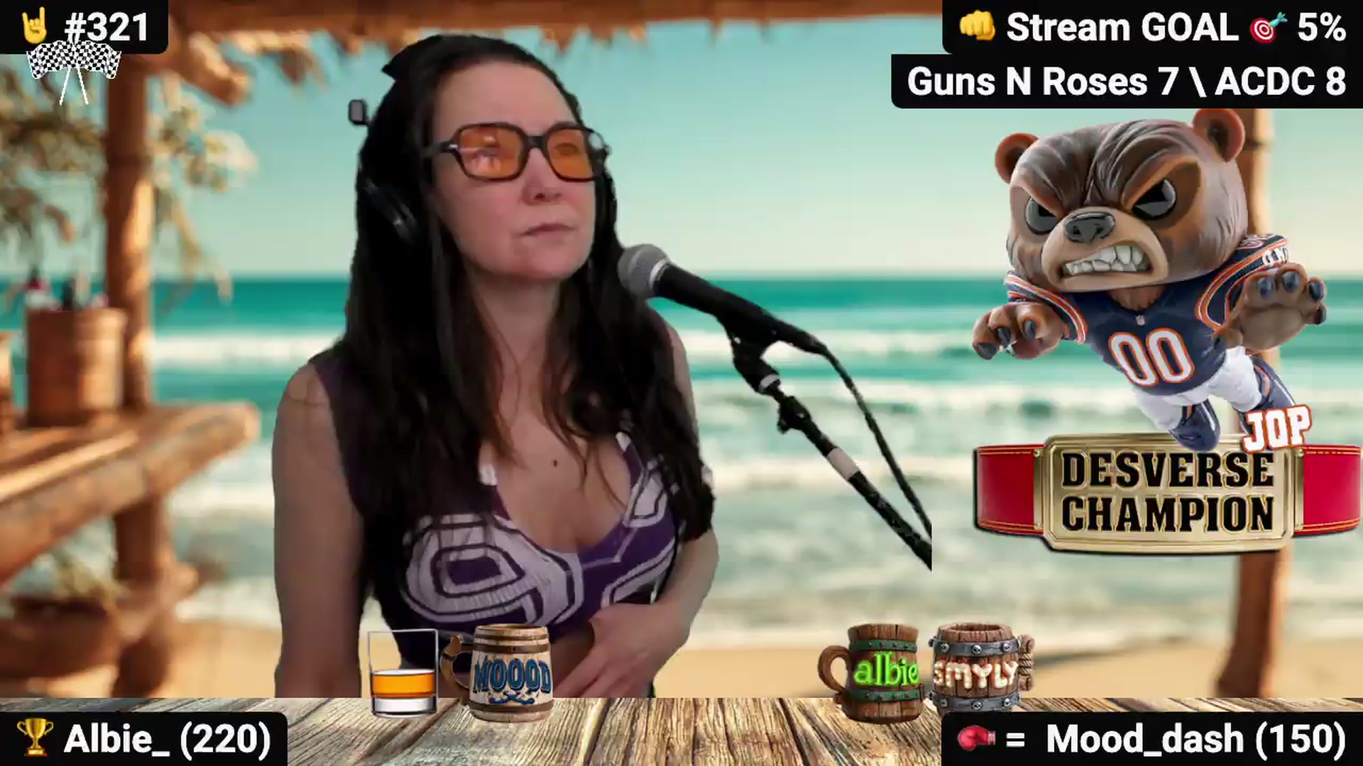 Gallery image thumbnail from DesZeppelin's myfreecams stream on, 08/08/2026, 24:02 image 15 of 20