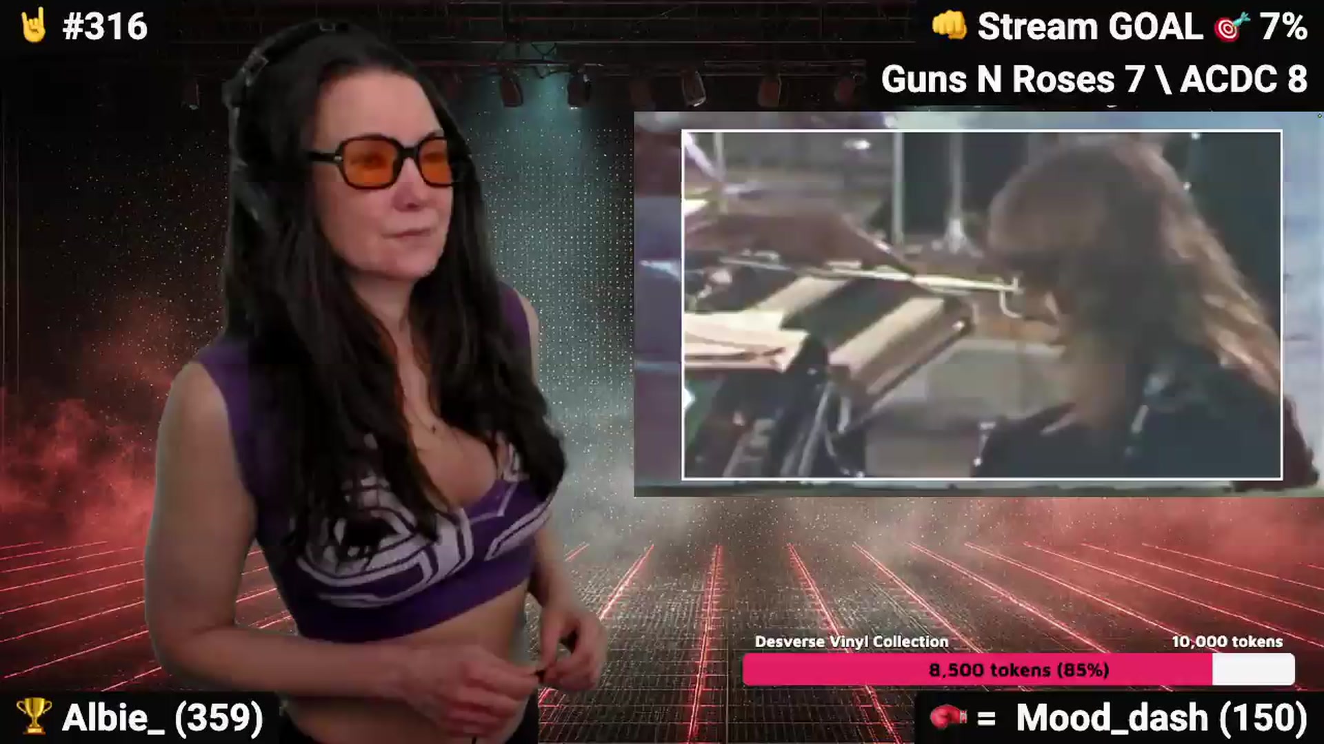 Gallery image thumbnail from DesZeppelin's myfreecams stream on, 08/08/2026, 24:02 image 20 of 20